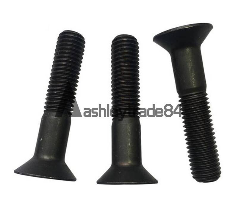 Metric M4 Black 10.9 Carbon Steel Flat Countersunk Head Hex Socket Screw