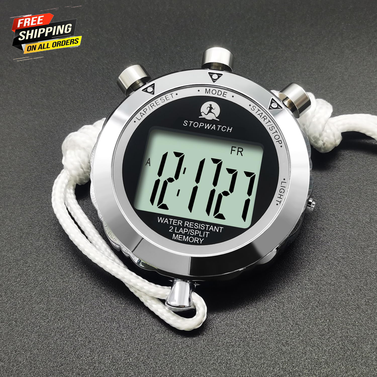 Stopwatch Timer, Digital Stop Watch with 0.01Second & 0.001Second Timing ✅