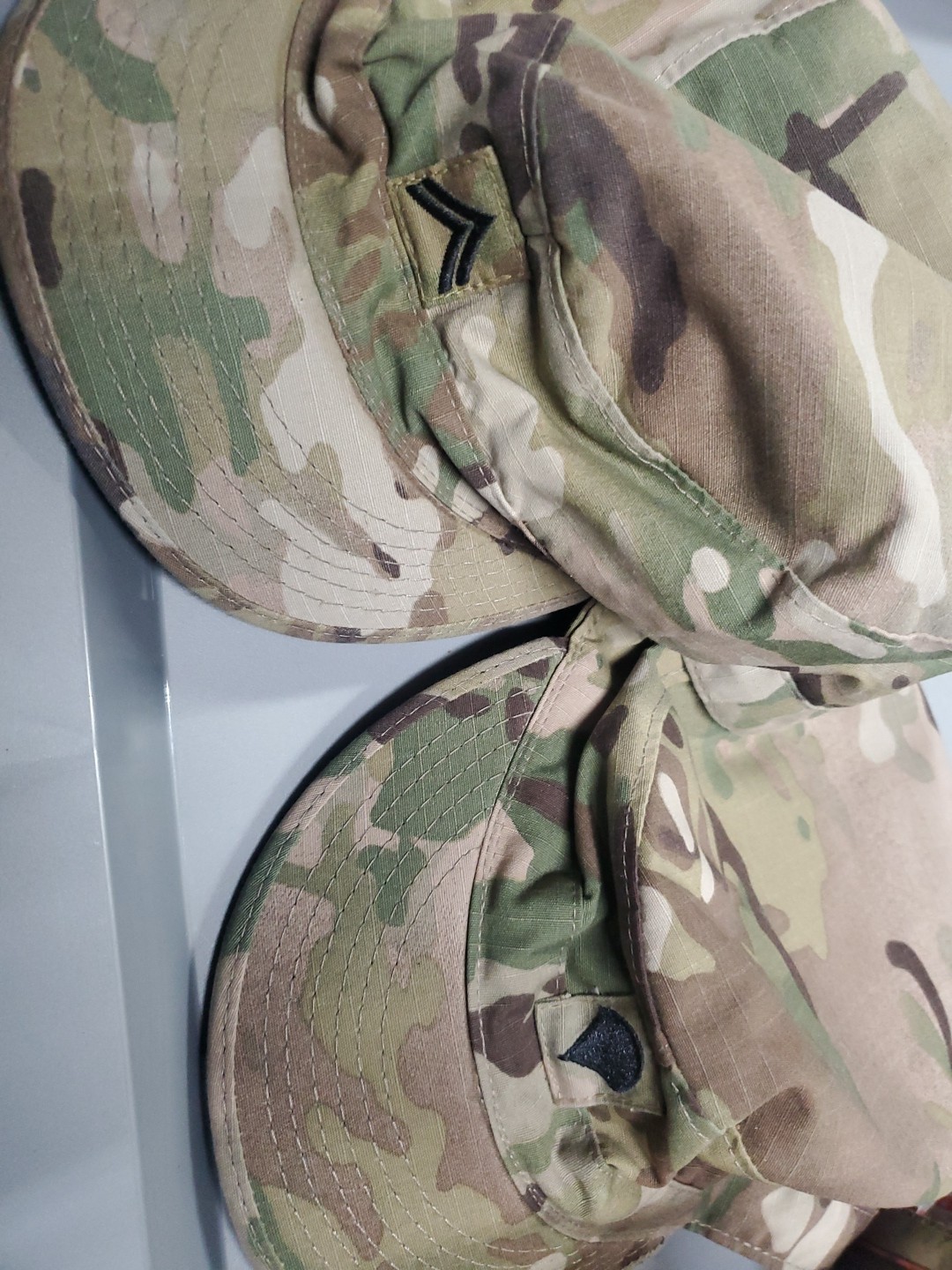 2 Used  Cap Hat Size 7 1/4