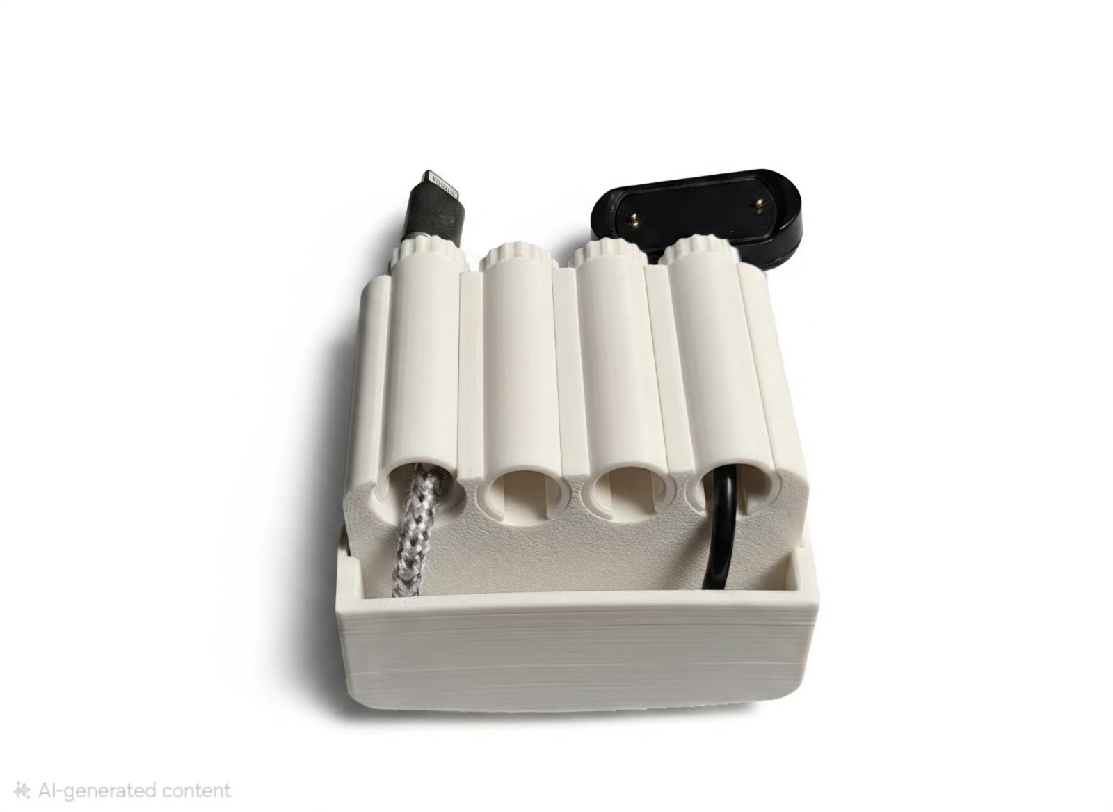 Desk Cord Lock Organizer. 4 Cord Desk Lock Cable Management