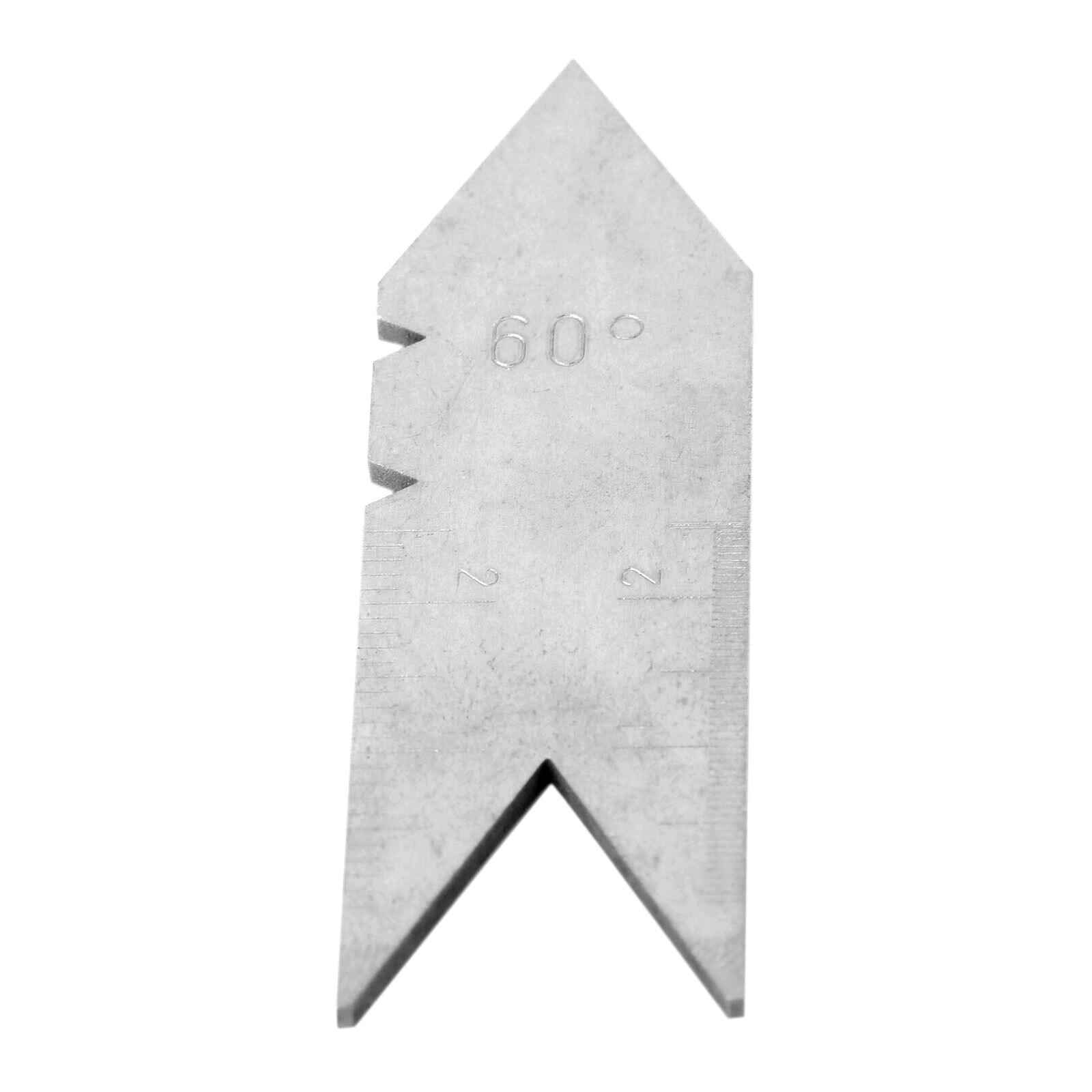 1Pc Center Gage Tools Thread Pitch Cutting Metric 60 Degrees Gauge Measuring