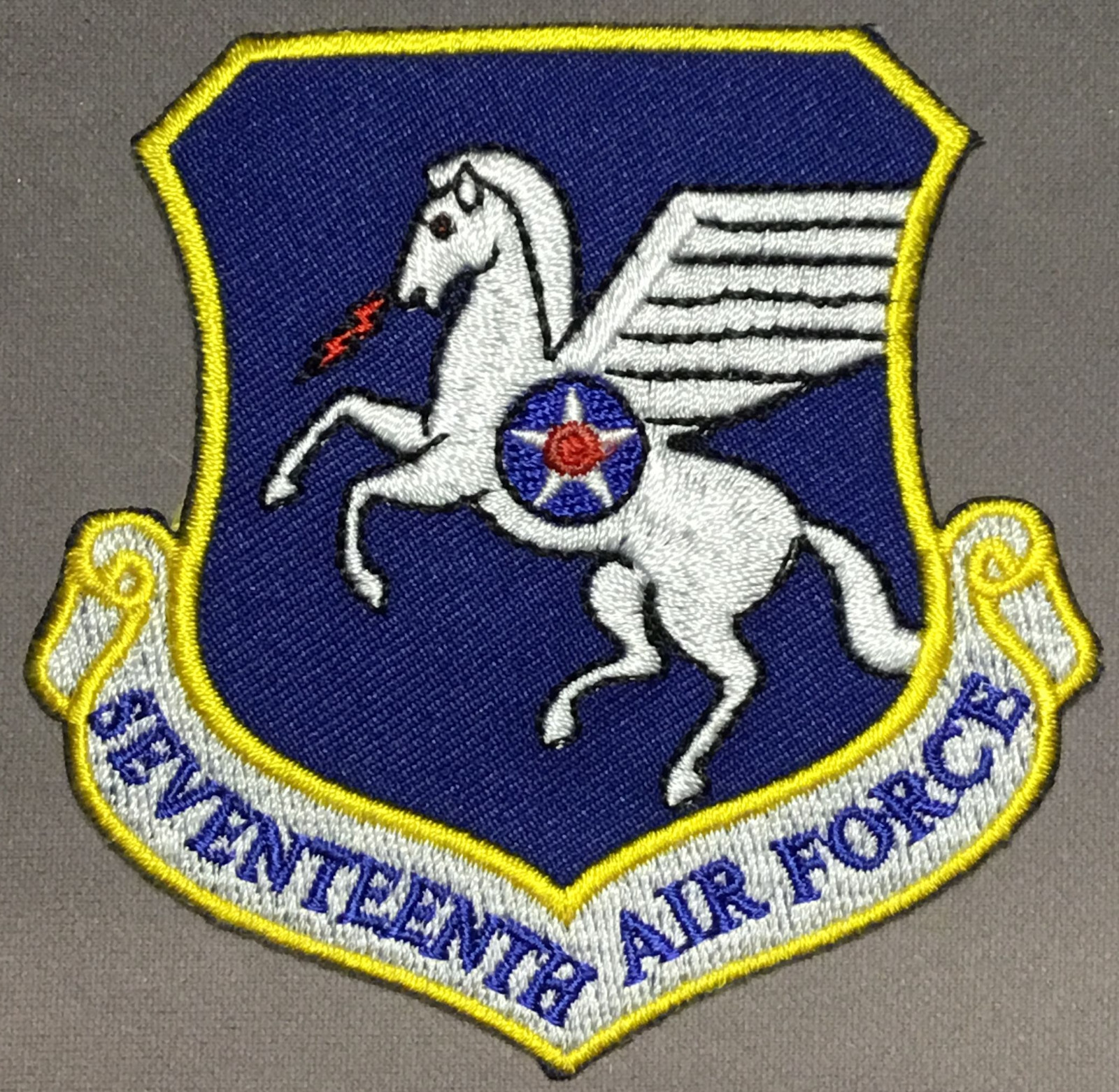 USAF 17th Air Force licensed patch