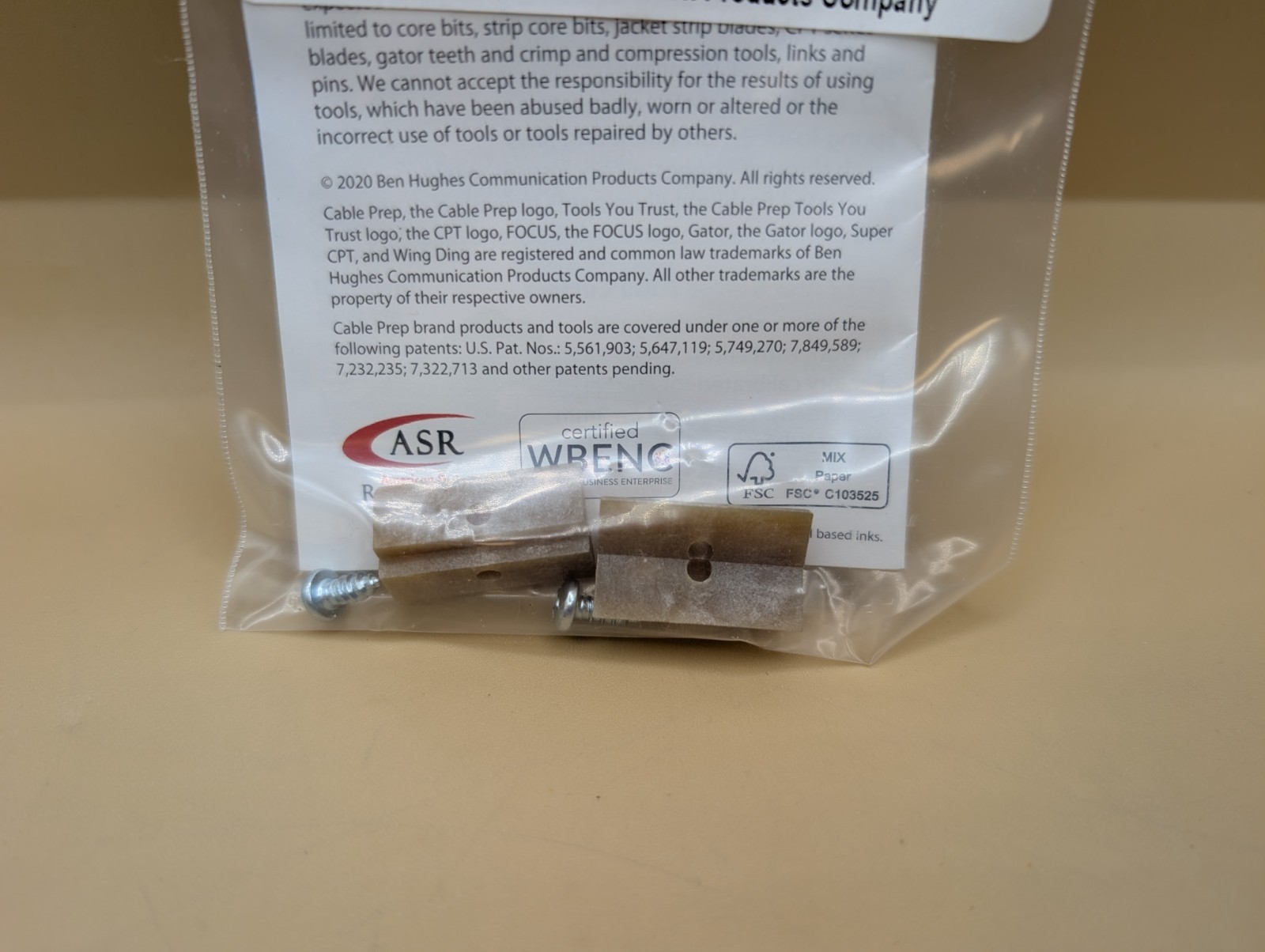 NEW CablePrep Gator Cable Center Conductor Cleaner Replacement Teeth