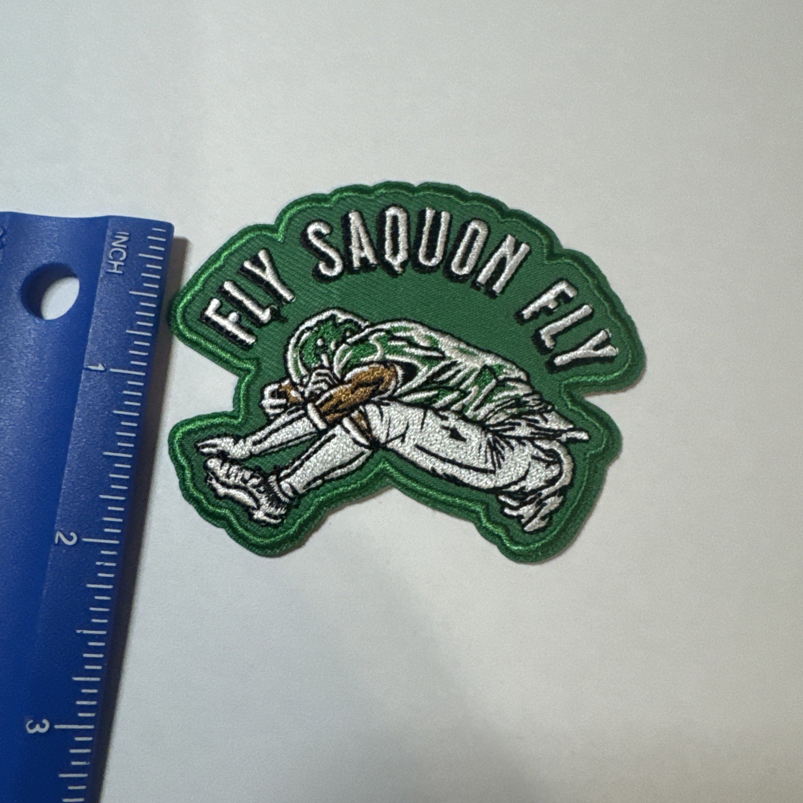 Fly Saquan Iron On Embroidered Patch