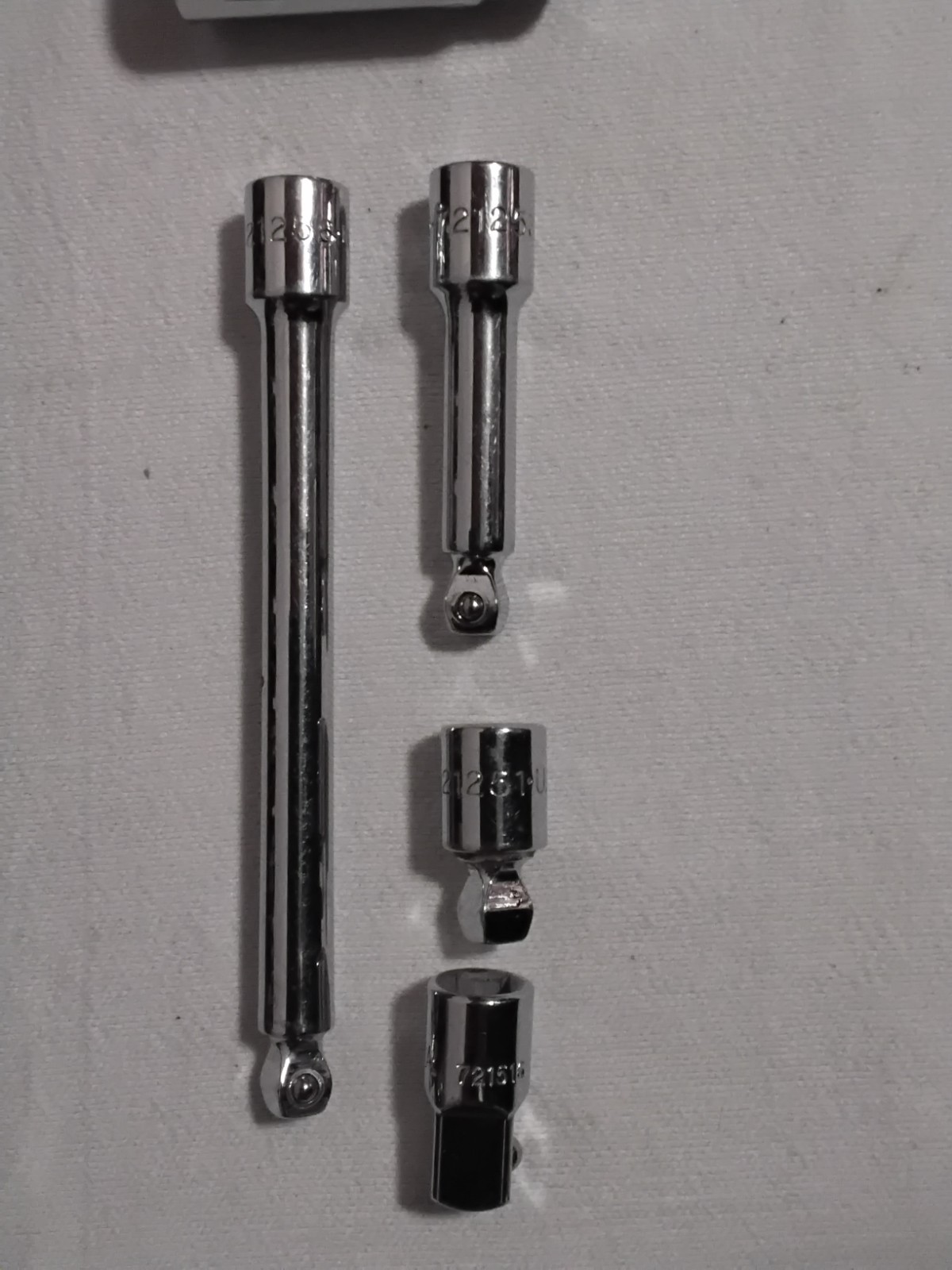 Rare KD Tools 28 Piece 3/8" Drive 6-Point Deep Metric Socket Set Vintage