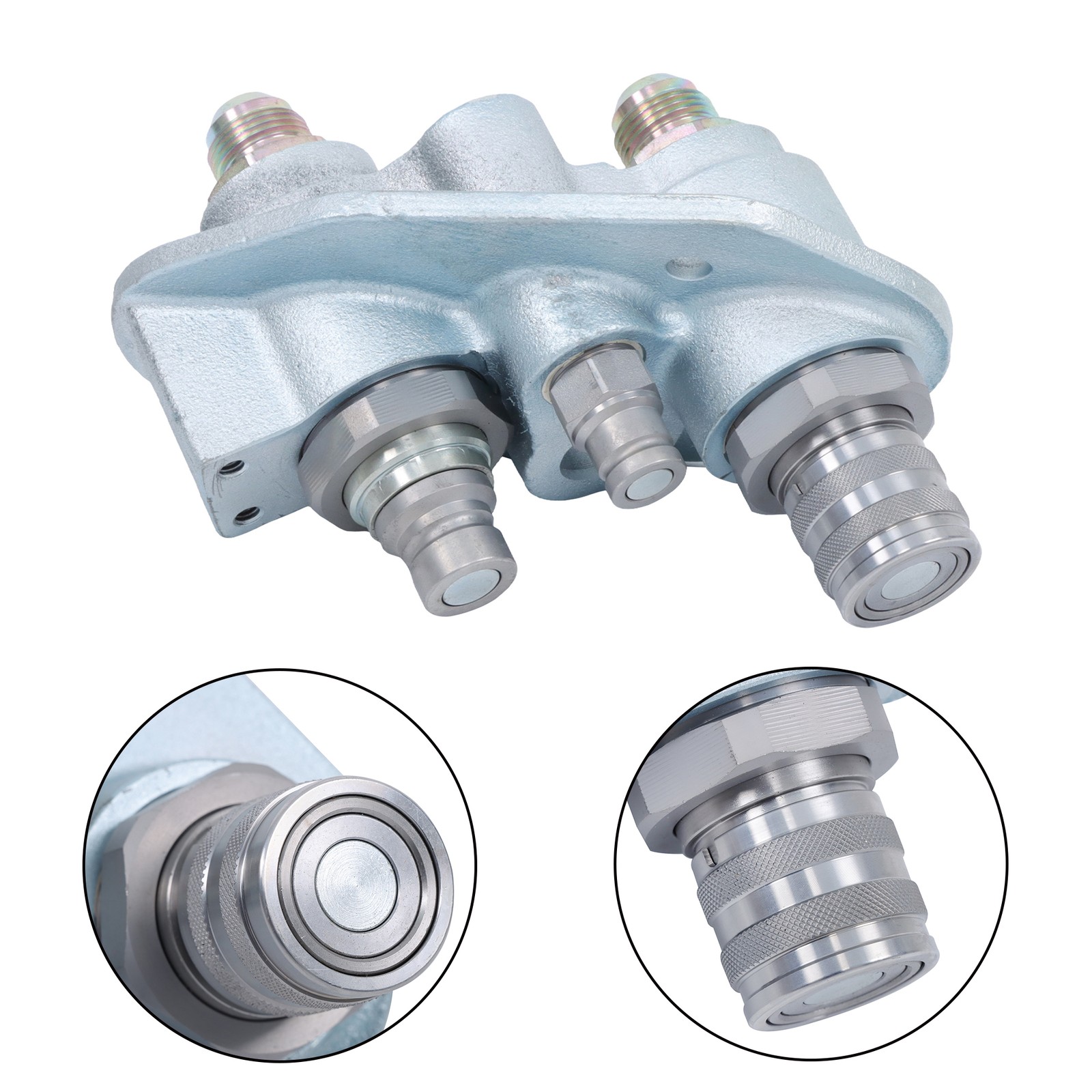 For Bobcat A770 T550 Hydraulic Flat Face Quick Coupler Block - Assembly, 7246784