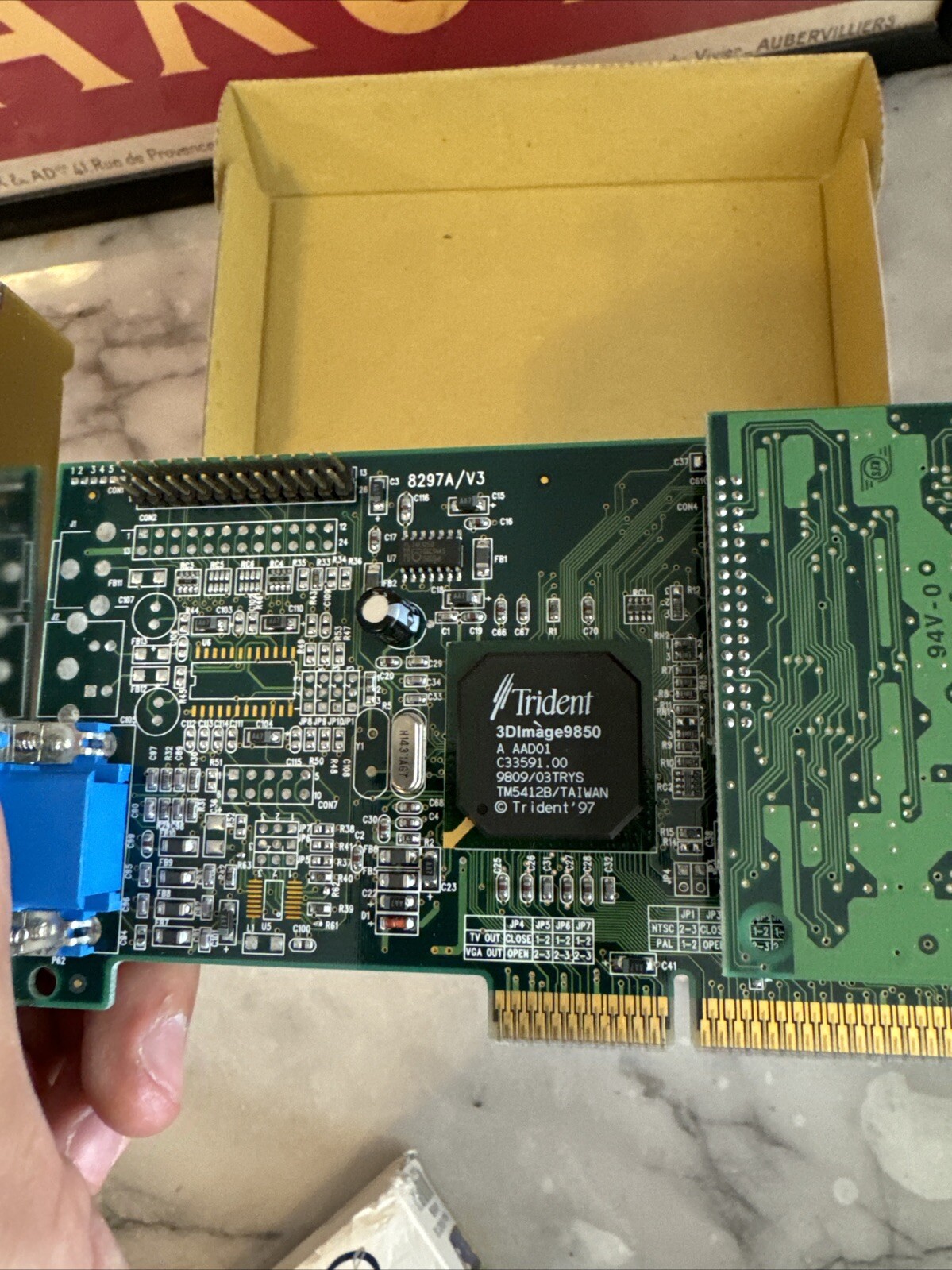 Trident 3D Image 9850 Graphics￼ Card