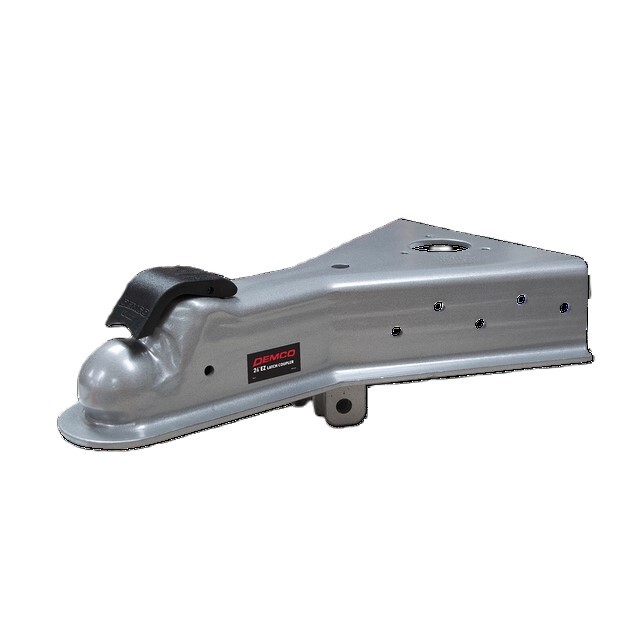 Demco A-Frame 2-5/16" Coupler with Chain Anchors 21,000 lbs Capacity Silver