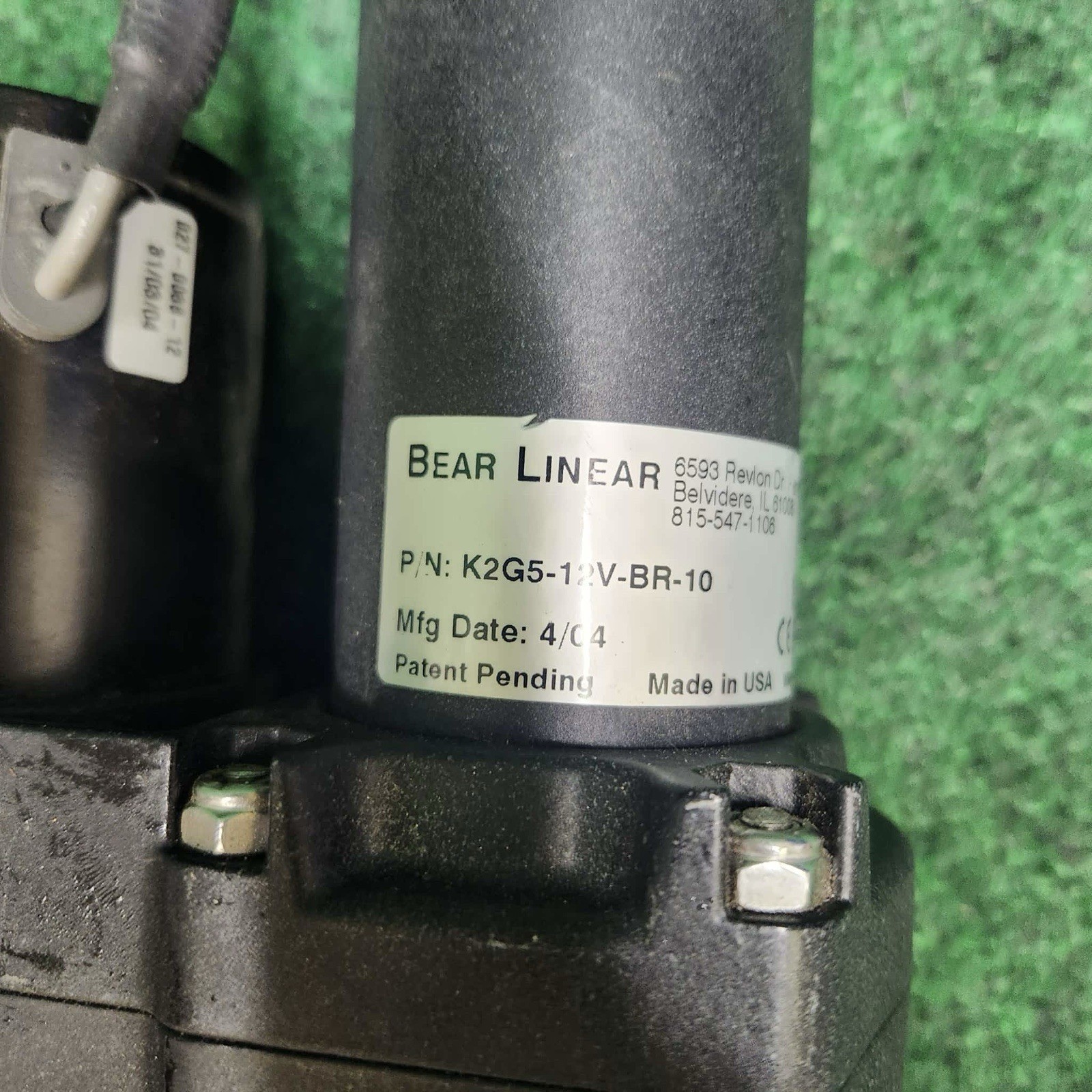 Bear Linear Actuator k2g512vbr10 - Untested
