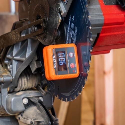 Klein Tools Digital Angle Finder Gauge Magnetic Base Degrees In/Ft