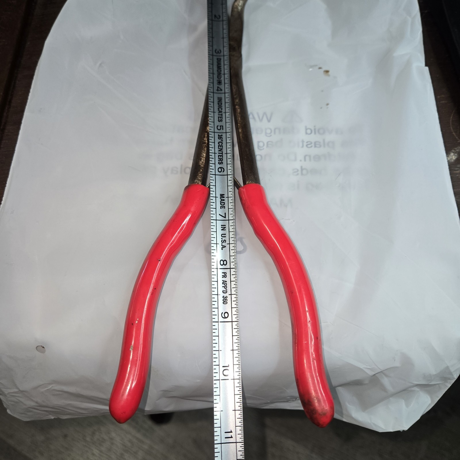 Mac long-reach hose gripper pliers
