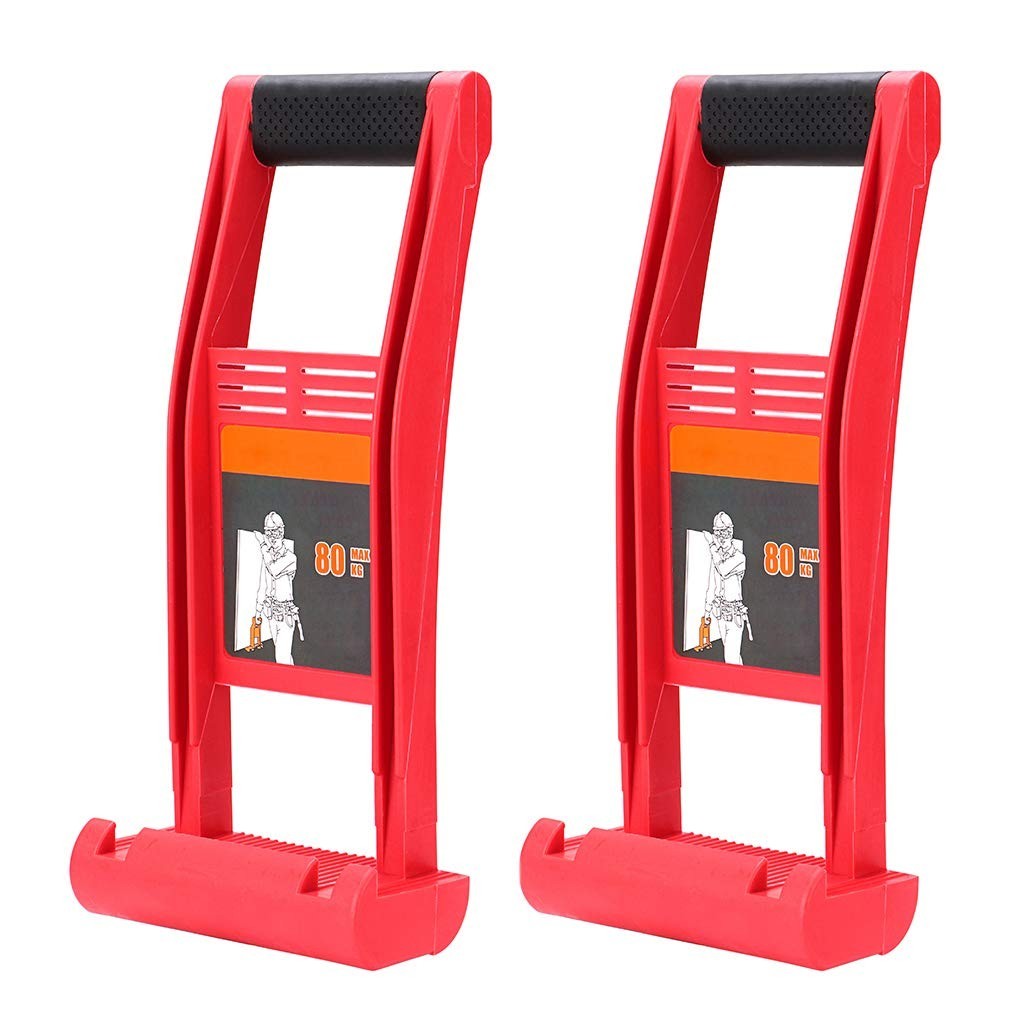 2Pcs Drywall Carrier, Lift and Carry Panel Mover, ABS Plastic Panel Carrier Tool