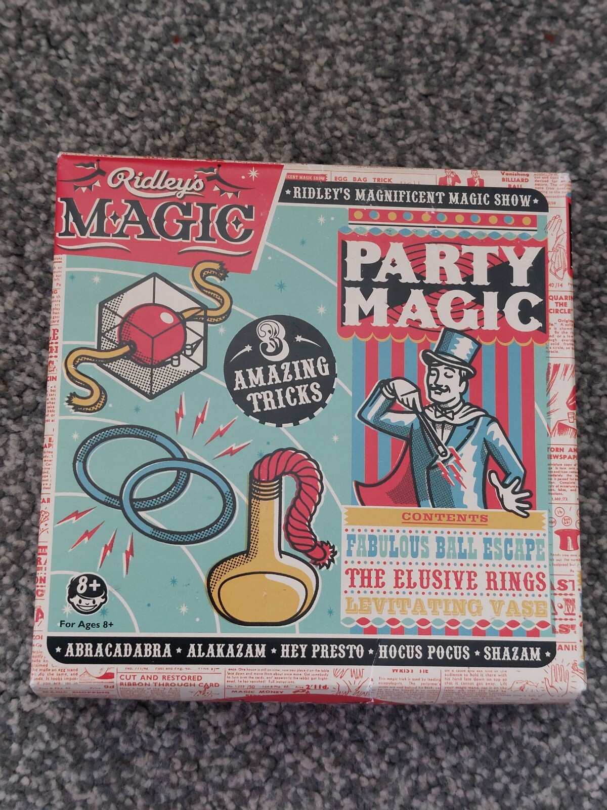 RIDLEY'S MAGIC SET..3 AMAZING TRICKS..NEW/UNOPENED