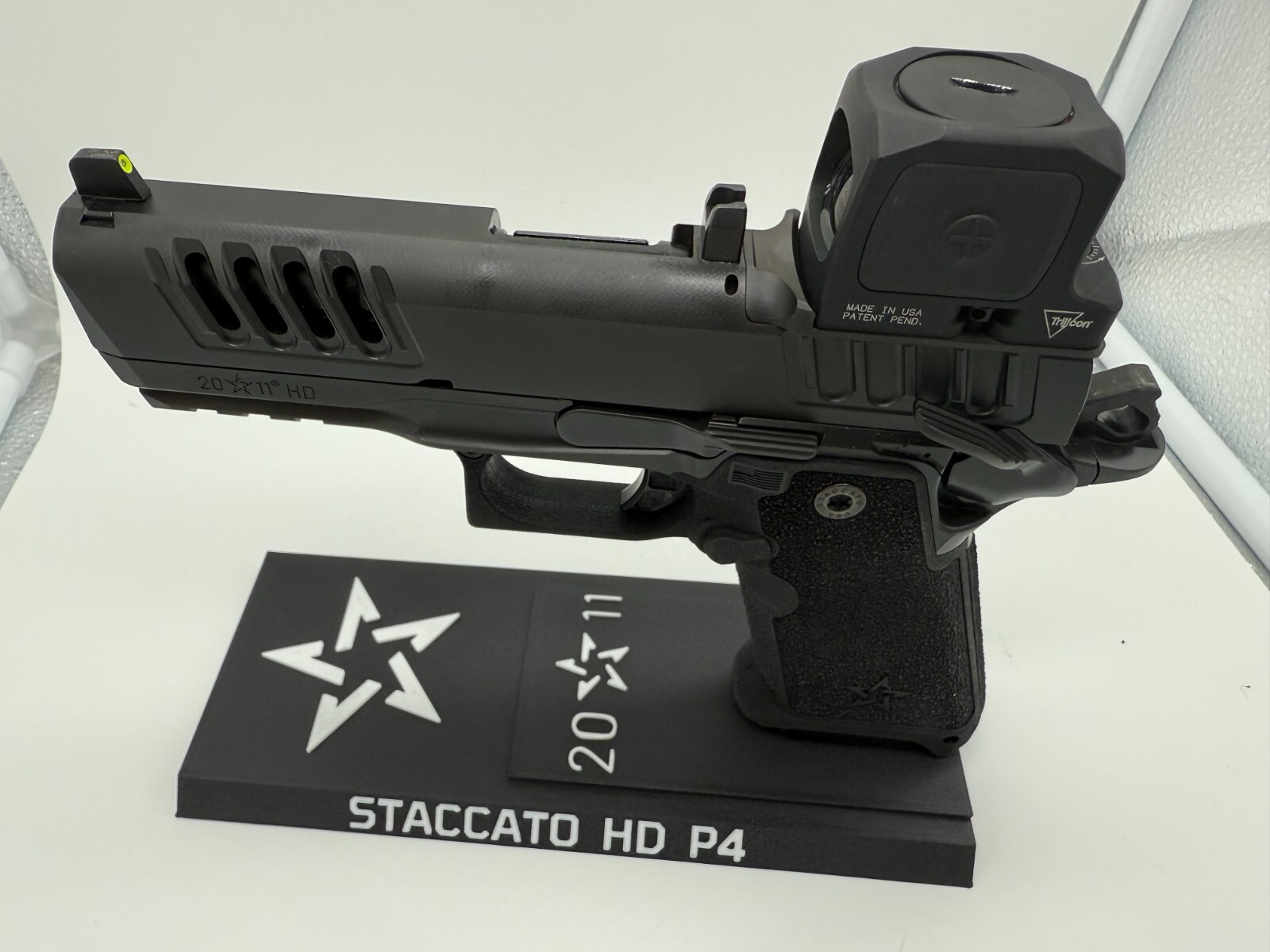 Pistol Stand/Display/Safe Organizer for Staccato HD P4.5