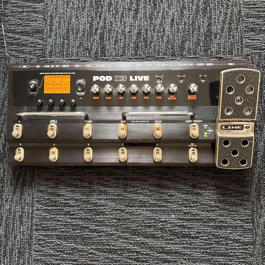Line 6 POD X3 LIVE Guitar Effect Pedal Unit