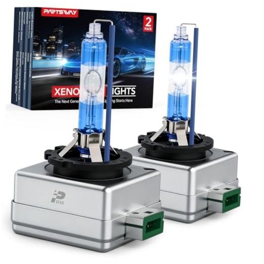 HID Headlight Bulbs, 35W Xenon OEM Replacement 66340 D3S 6000K Daylight White