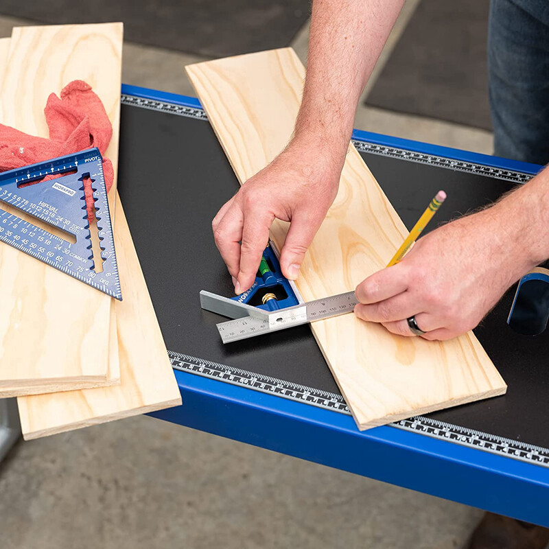 WORKPRO Rafter Square Combination Square Tool Set Rafter Square Layout Tool NEW