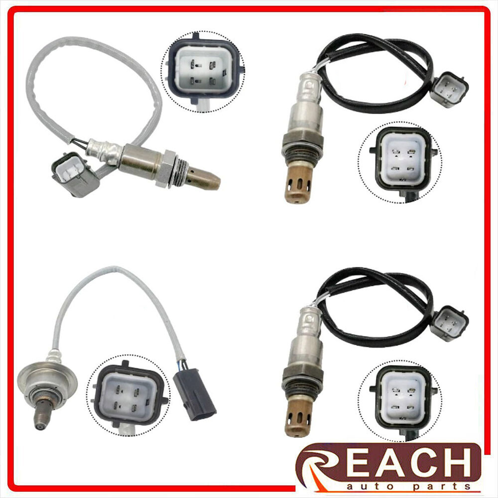 Set of 4 Oxygen O2 Sensors For Nissan Murano 3.5L V6 2009 2010 234-9037 234-4380