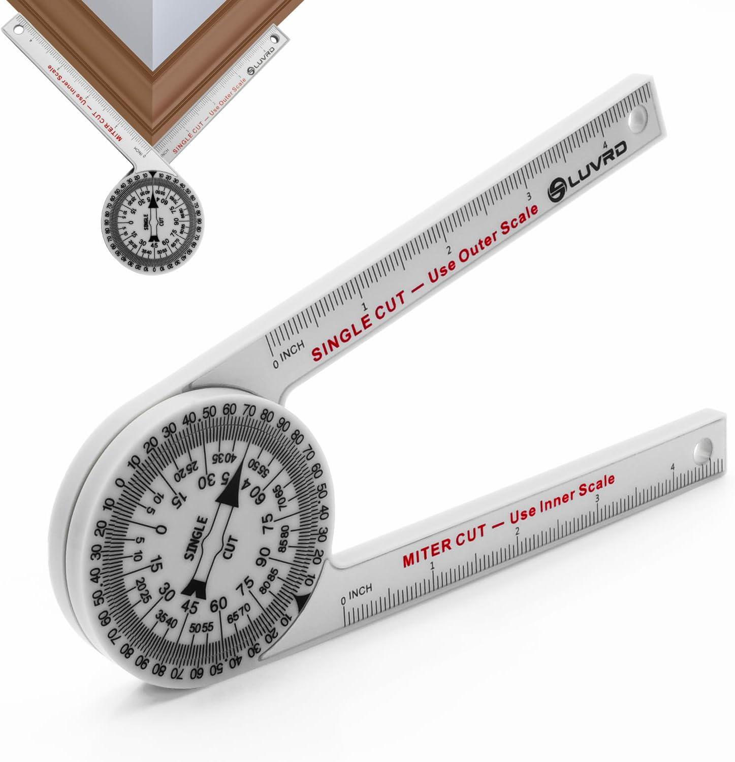 Miter Saw Protractor, Professional Miter Angle Finder For Woodworking Replaces