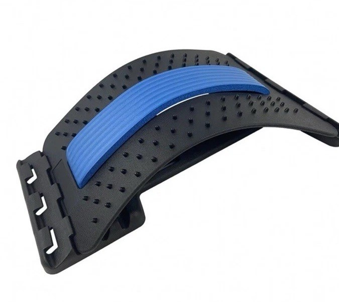 NMulti-Level Back Stretcher Lumbar Support Device Spine Relief & Posture Aid