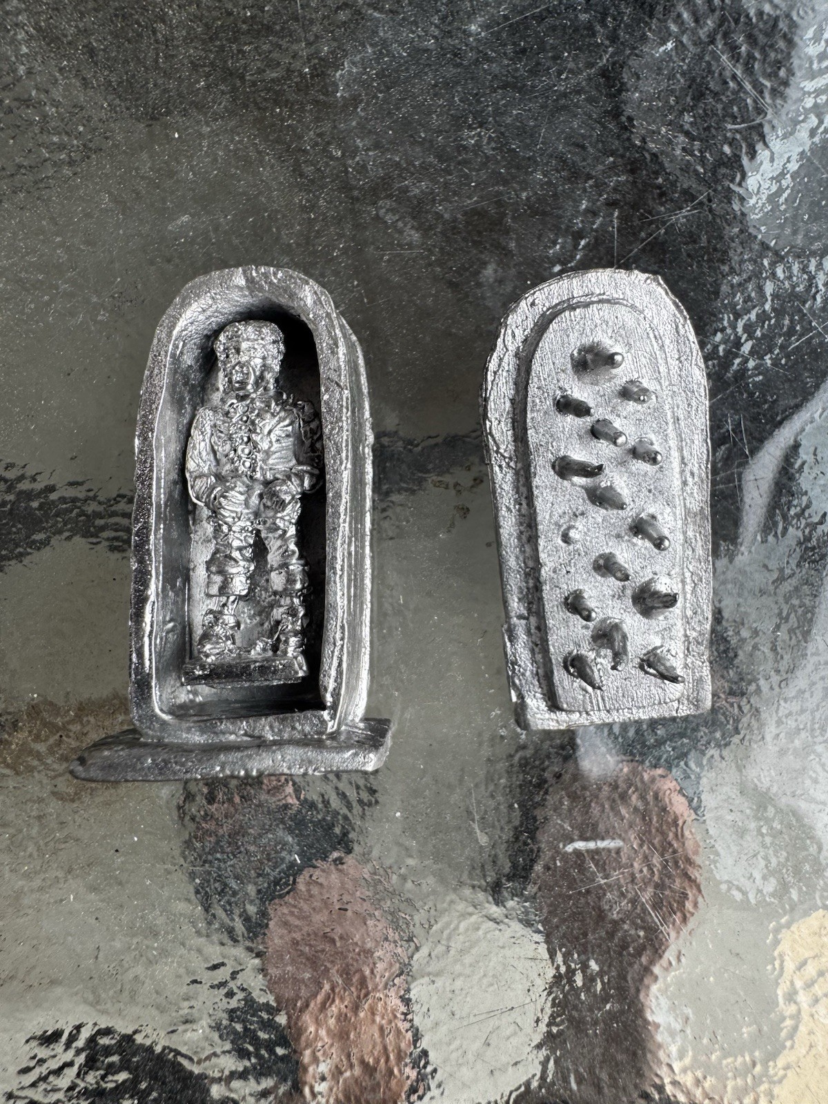 25mm Dungeon Fantasy Miniatures-Tabletop-Classic Unpainted Tor8 Iron Maiden