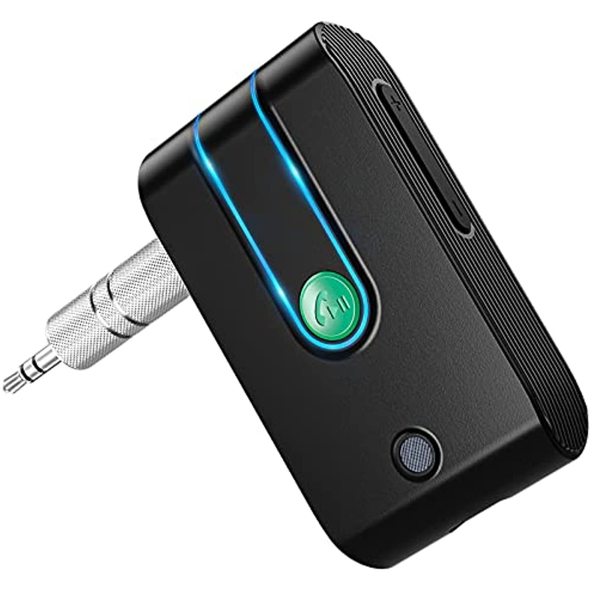 LENCENT Bluetooth 5.0 Call Music Receiver AUX Adapter for Car Noise Cancelling