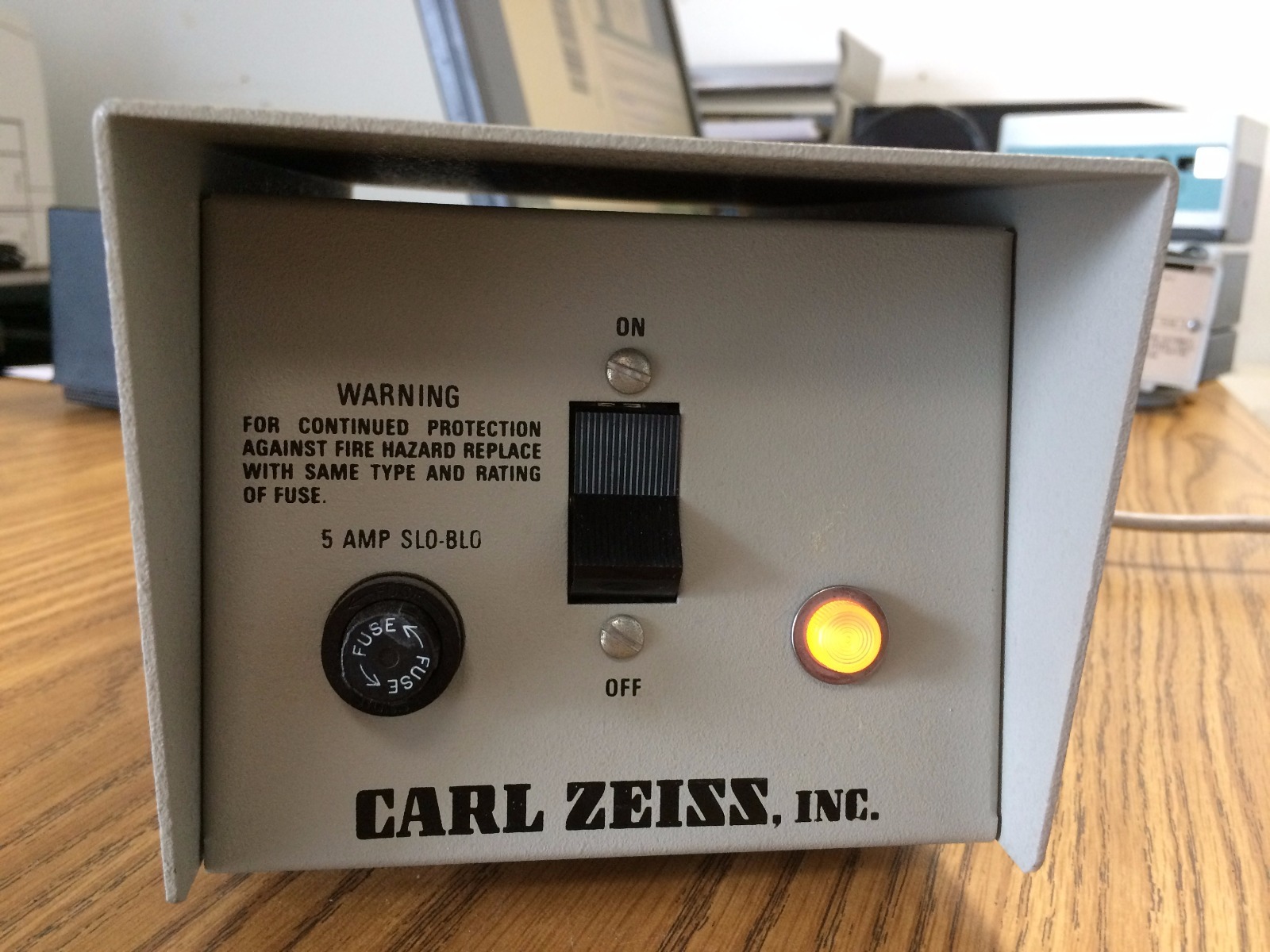 ZEISS ELECTRO POWERPACS 1100 MICROSCOPE LAMP POWER SUPPLY