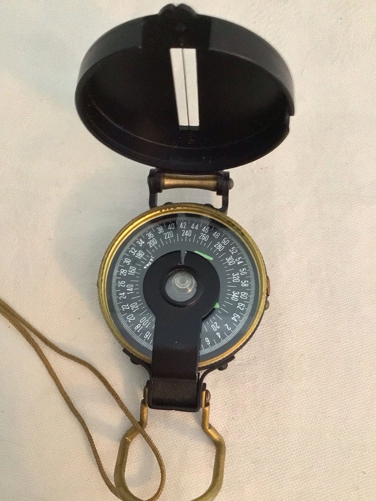 Vintage Nesco Lensatic Compass Japan