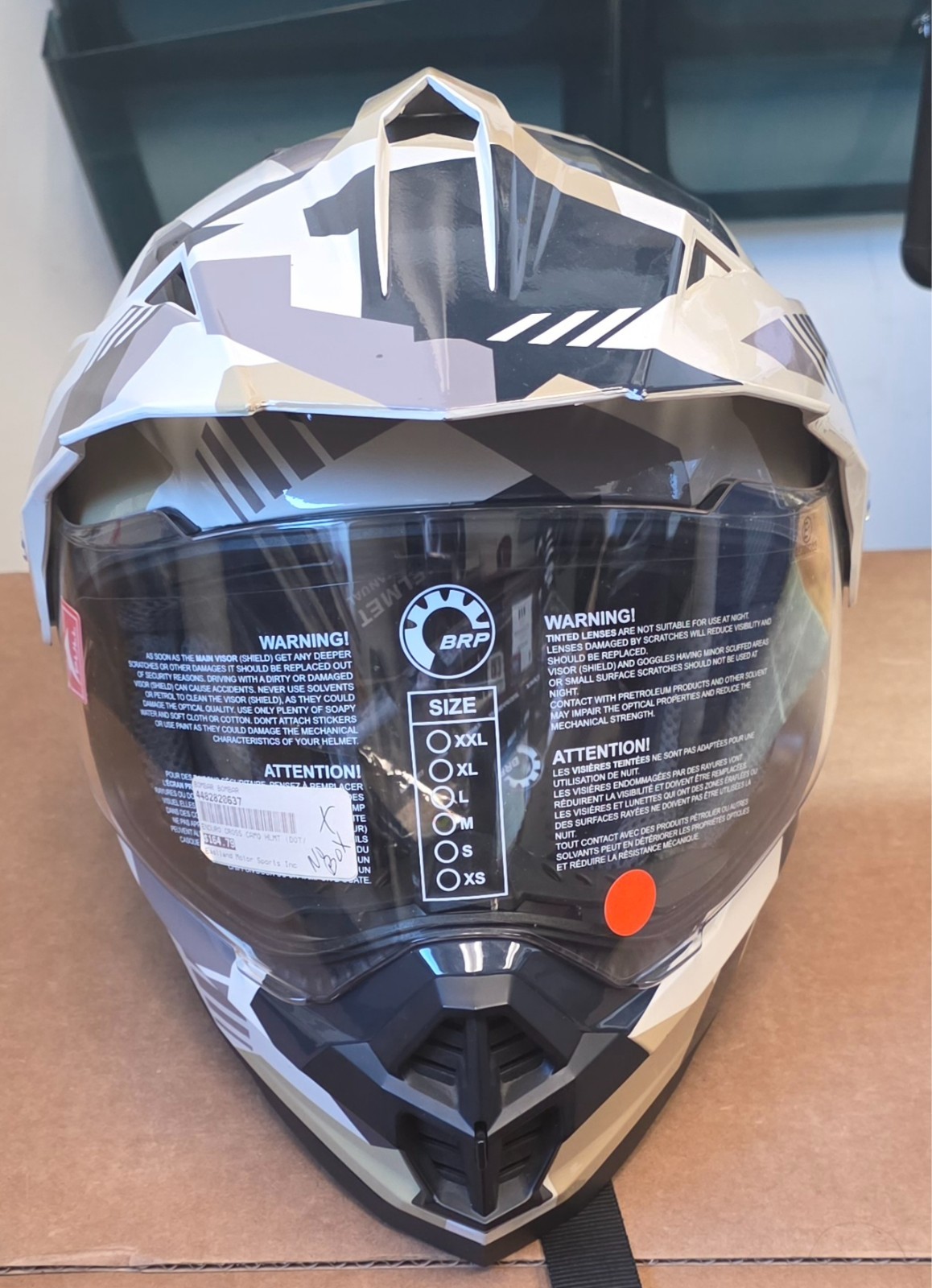 ENDURO CROSS CAMO HLMT (DOT/ECE) U/U M/M - 4482820637
