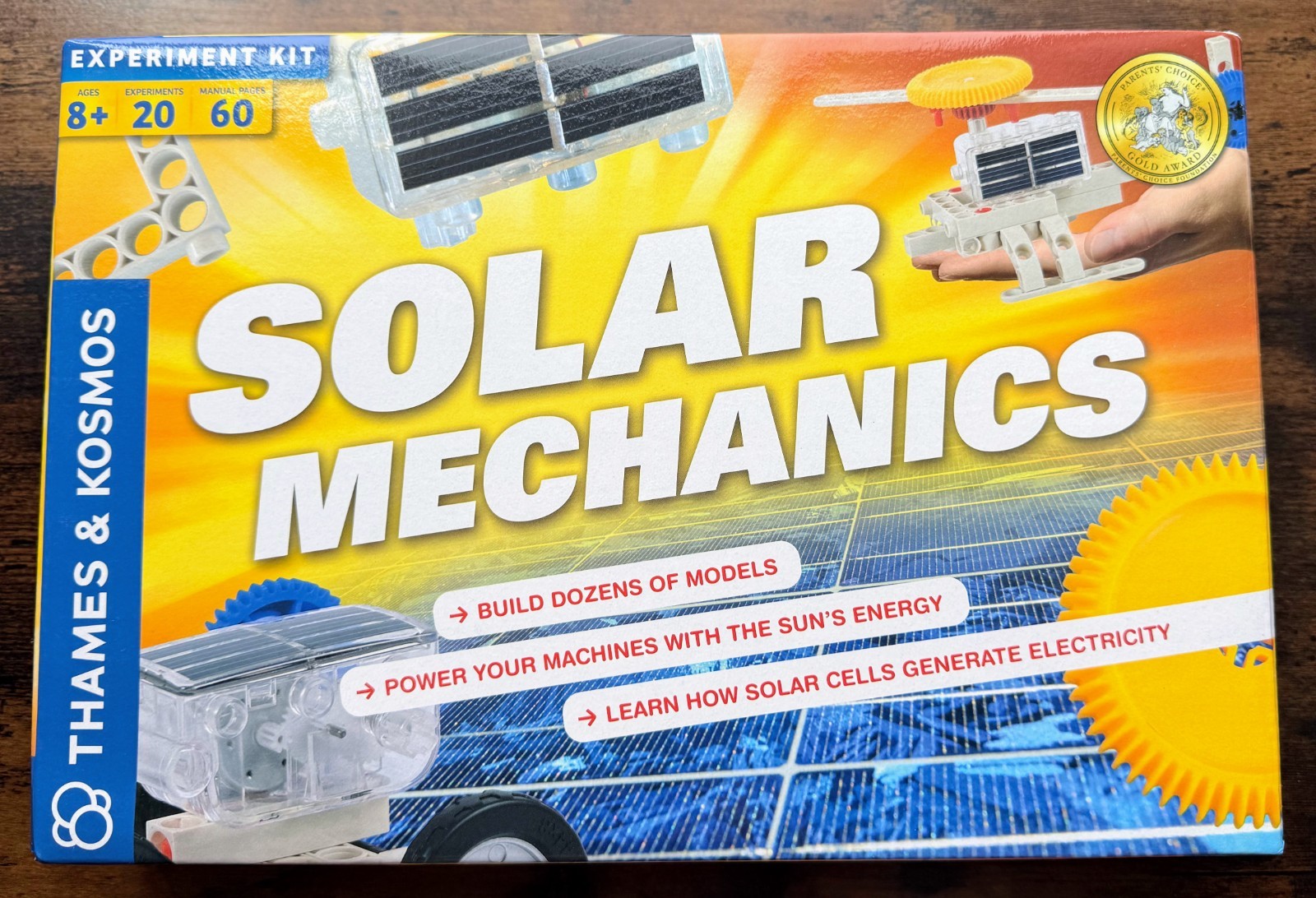 Thames & Kosmos Science Experiment Kit : Solar Mechanics Ages 8+ NEW!
