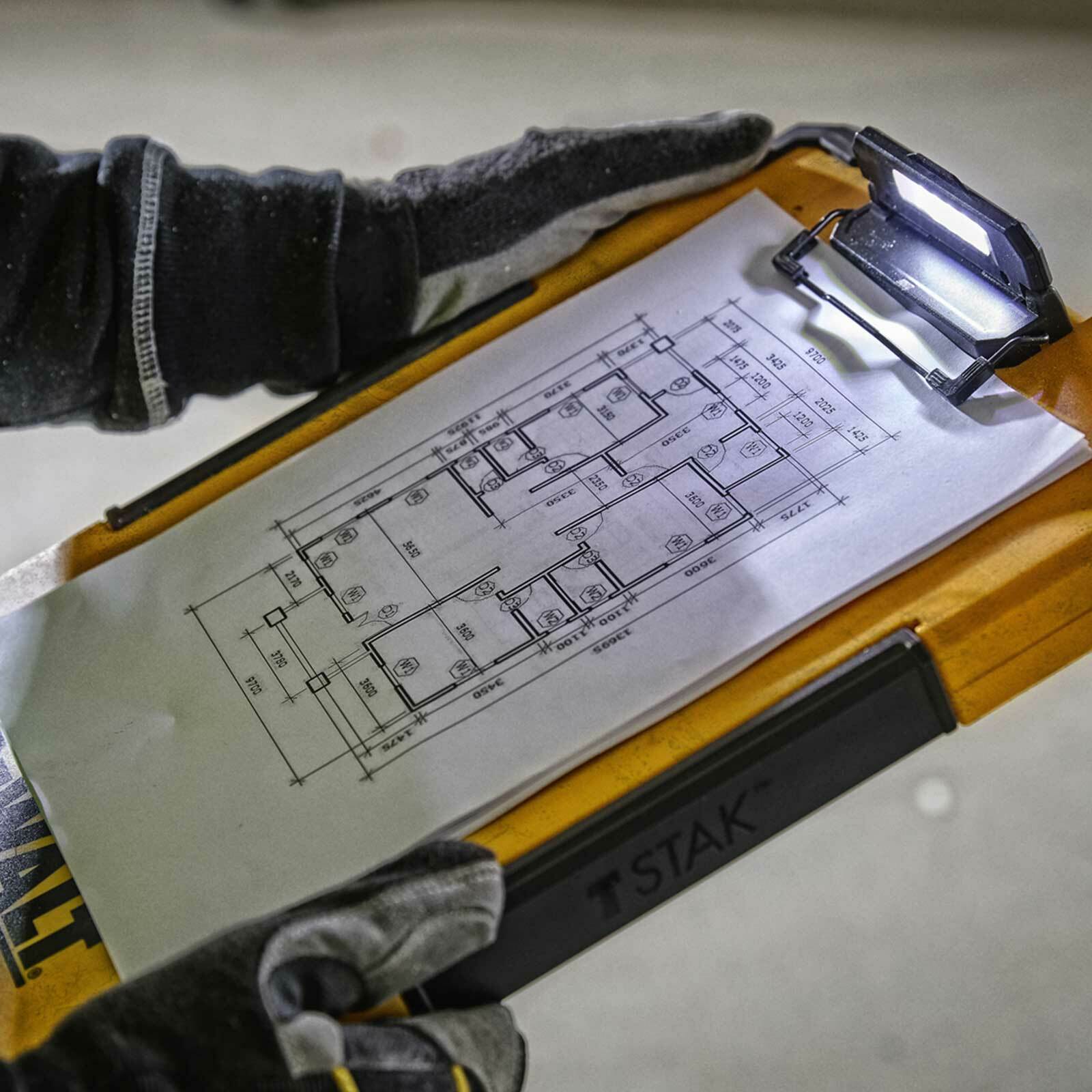 DeWalt TSTAK Job Site Clipboard