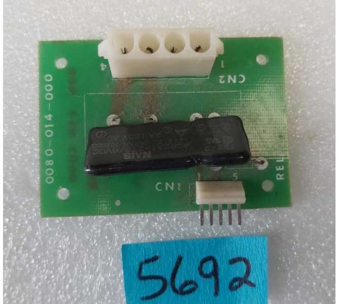 SEGA Arcade Game RELAY Board #0080-014-000 (5692)