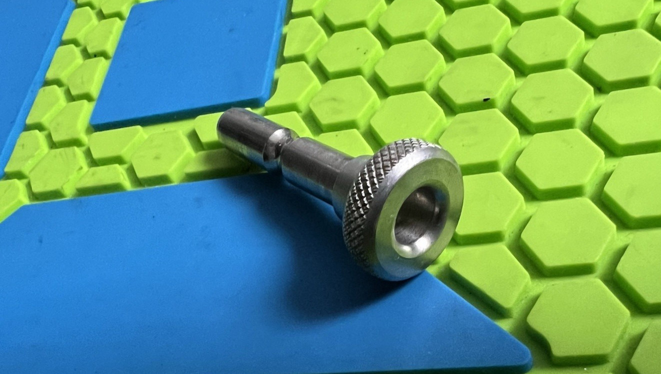 WGP AUTOCOCKER BLOCK BOLT SS PIN - STAINLESS - VINTAGE PAINTBALL