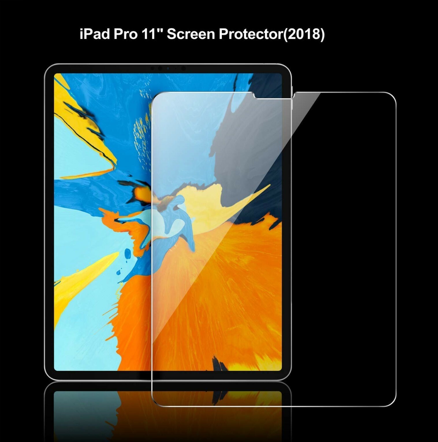 1-Pack Tempered Glass Screen Protector For Apple iPad Pro 11 inch 2020 Model