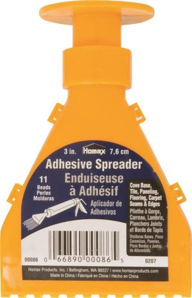 NEW HOMAX 86 HEAVY DUTY YELLOW ADHESIVE GLUE SPREADER KNIFE SALE 6979090