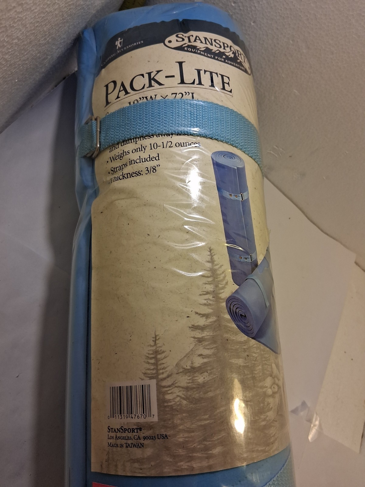 Stansport Pack-lite 19" × 72" 10.5 oz NEW