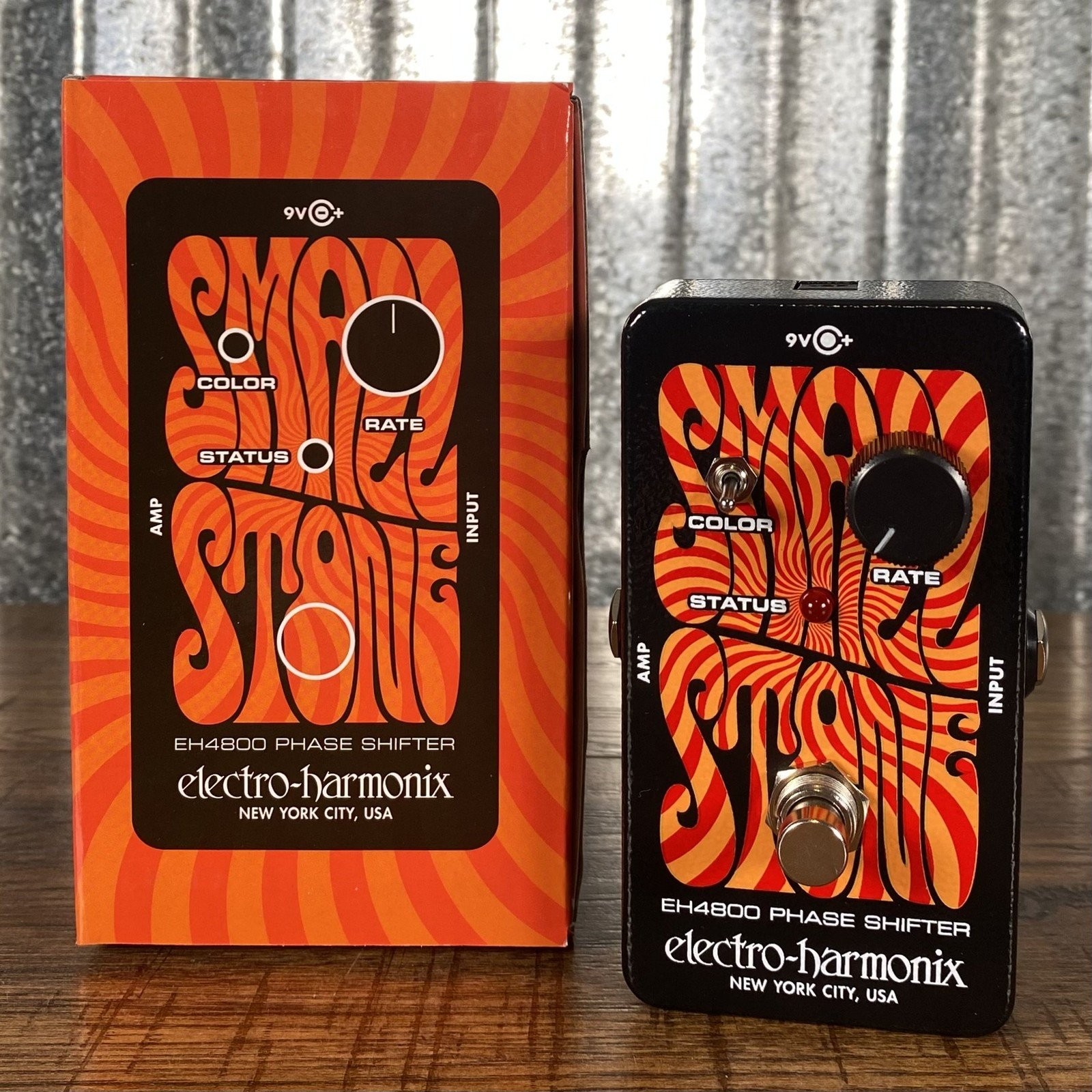 Electro-Harmonix EHX Small Stone Analog Phase Shifter Guitar Effect Pedal
