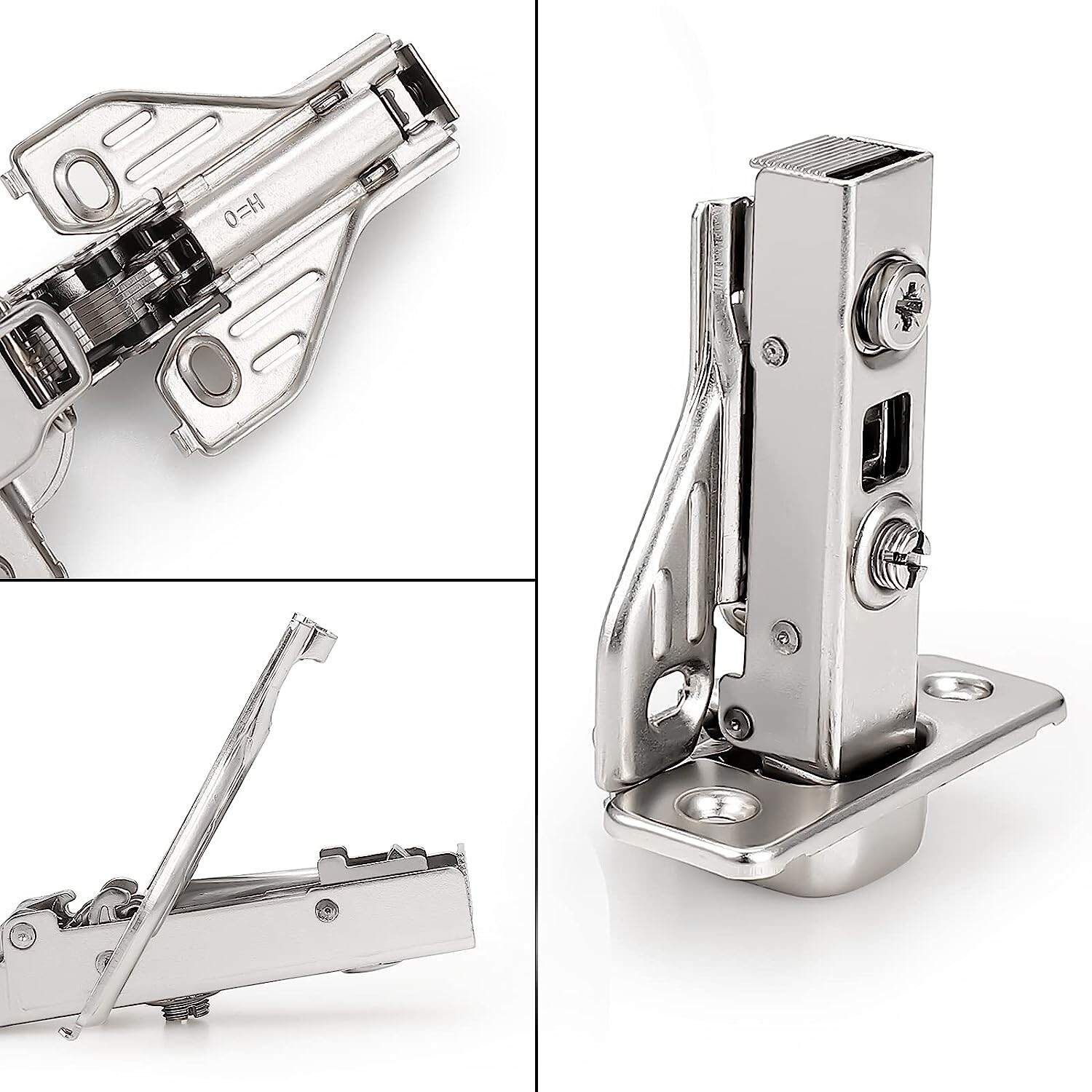 Kitchen Cabinet Hinge for Face Frame Cabinet, Concealed Cabinet Hinge W/ Screw