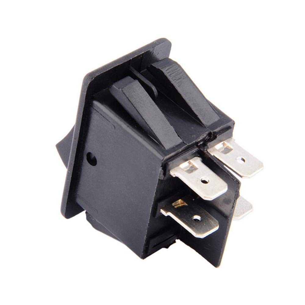 12V LED Fog Light Toggle Rocker Switch - 4Pin 35A ON/OFF, Multiple Colors