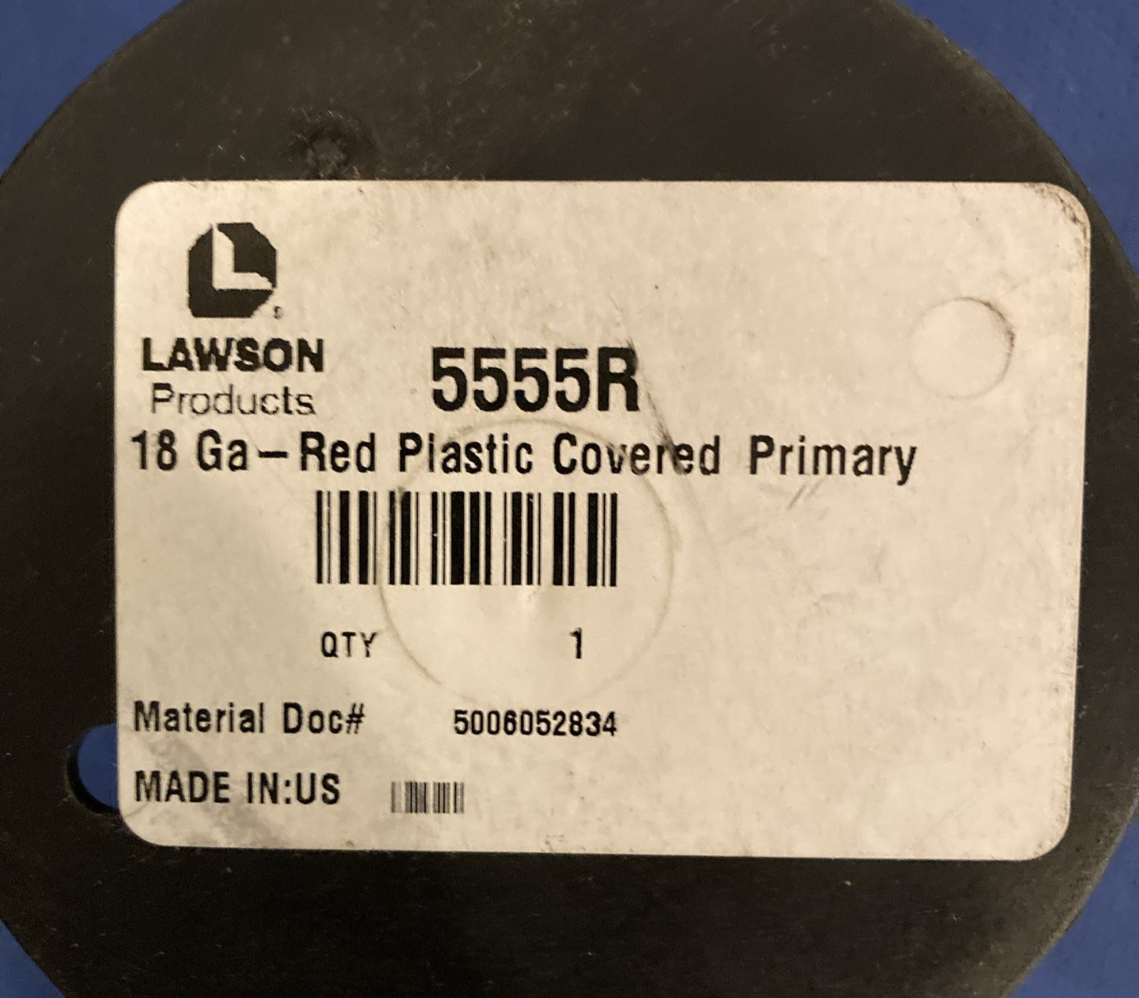 Lawson 5555R 18G primary wire 100'