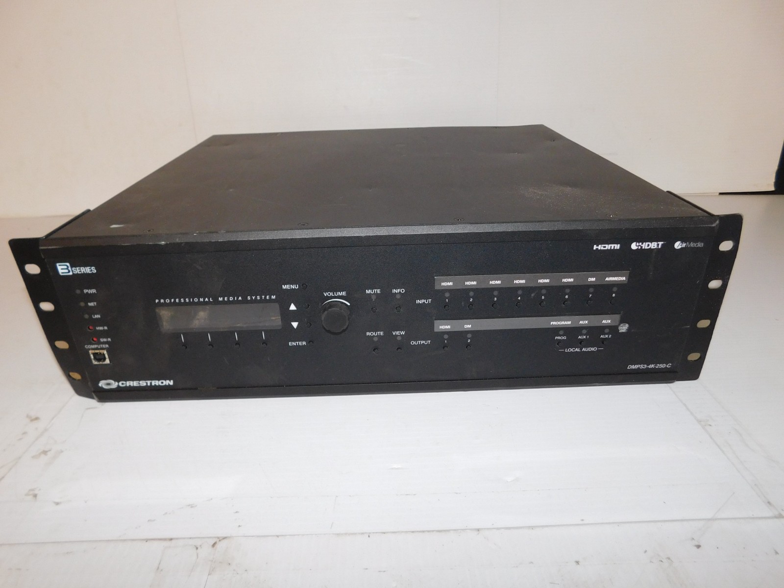 ^^ CRESTRON 4K DIGITAL MEDIA PRESENTATION SYSTEM MODEL DMPS3-4K-250-C (PLM80)
