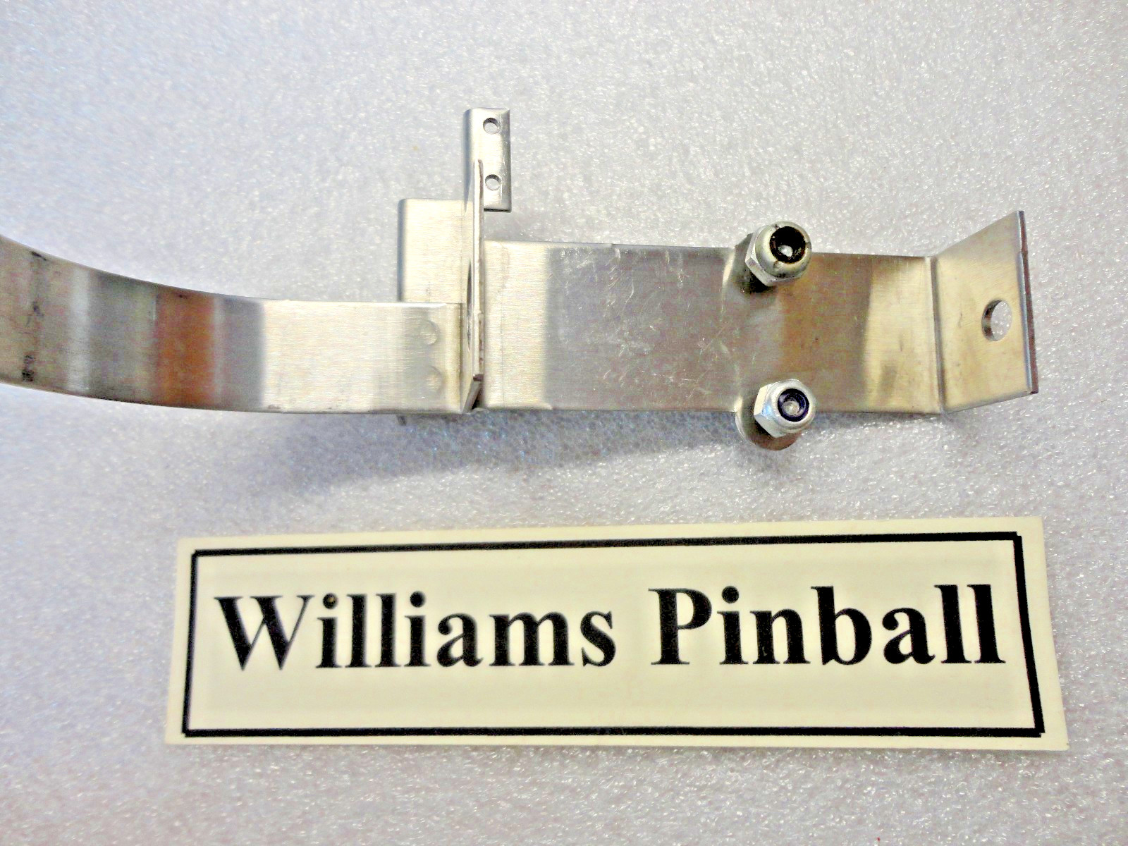 Williams Pinball Upkicker Scoop Bracket, Game Unknown. Cleaned and Intact.