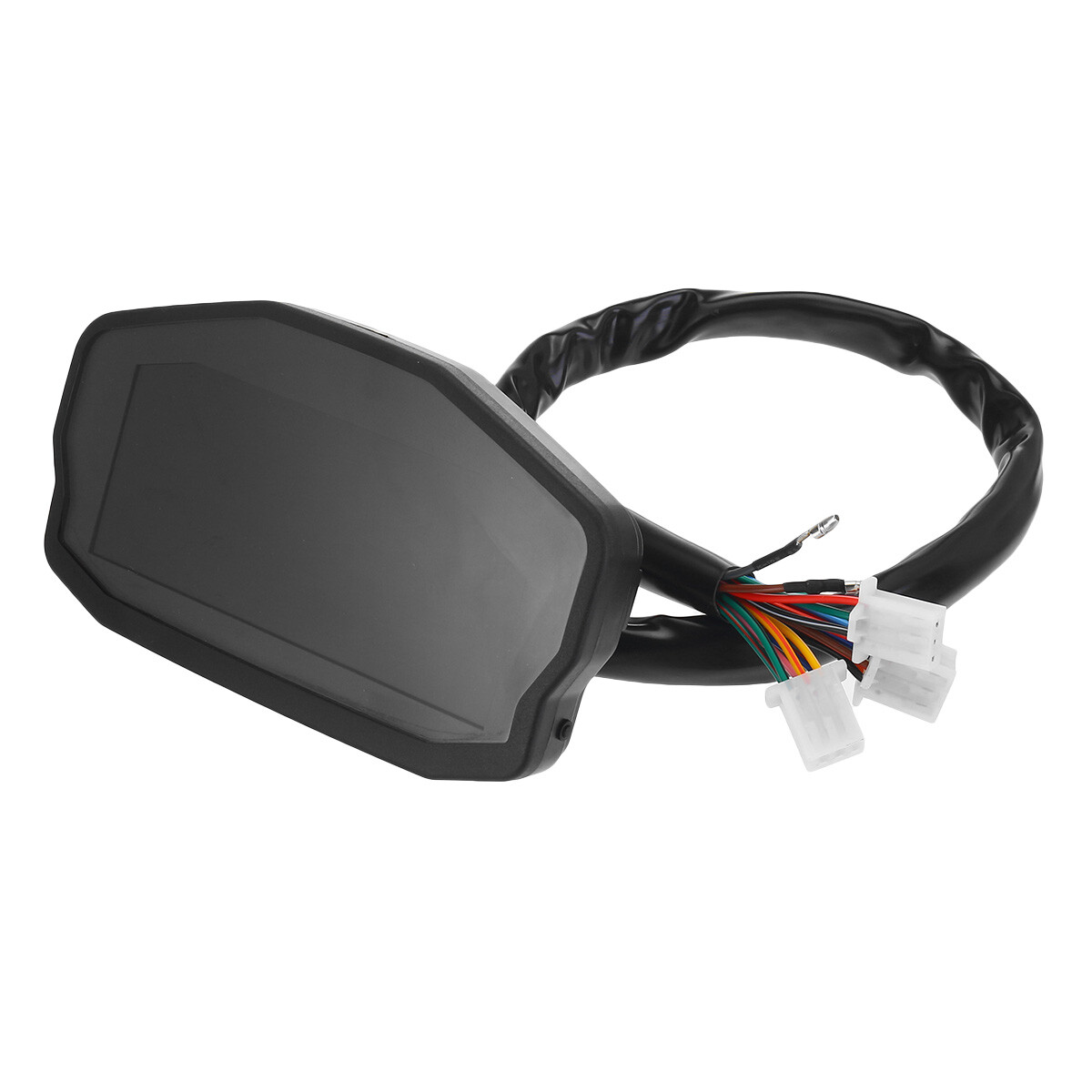 Universal LCD Digital Motorcycles Speedometer Daily Odometer Tachometer