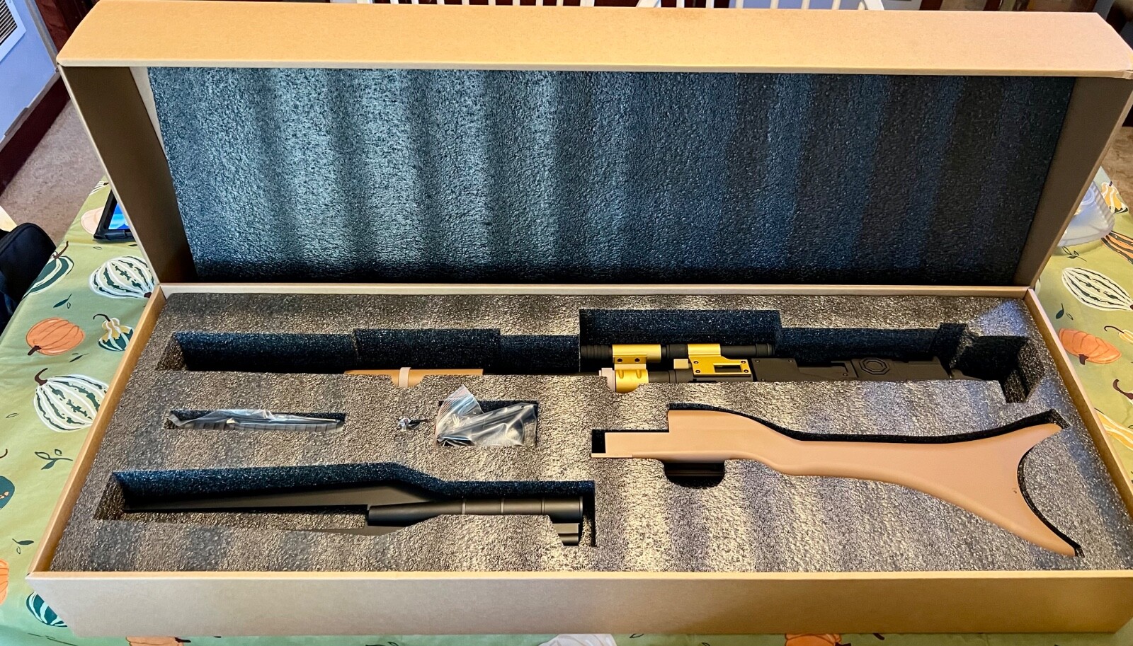 Custom "Mando" Pulse Rifle Kit PreBuilt (Package: Completed with the