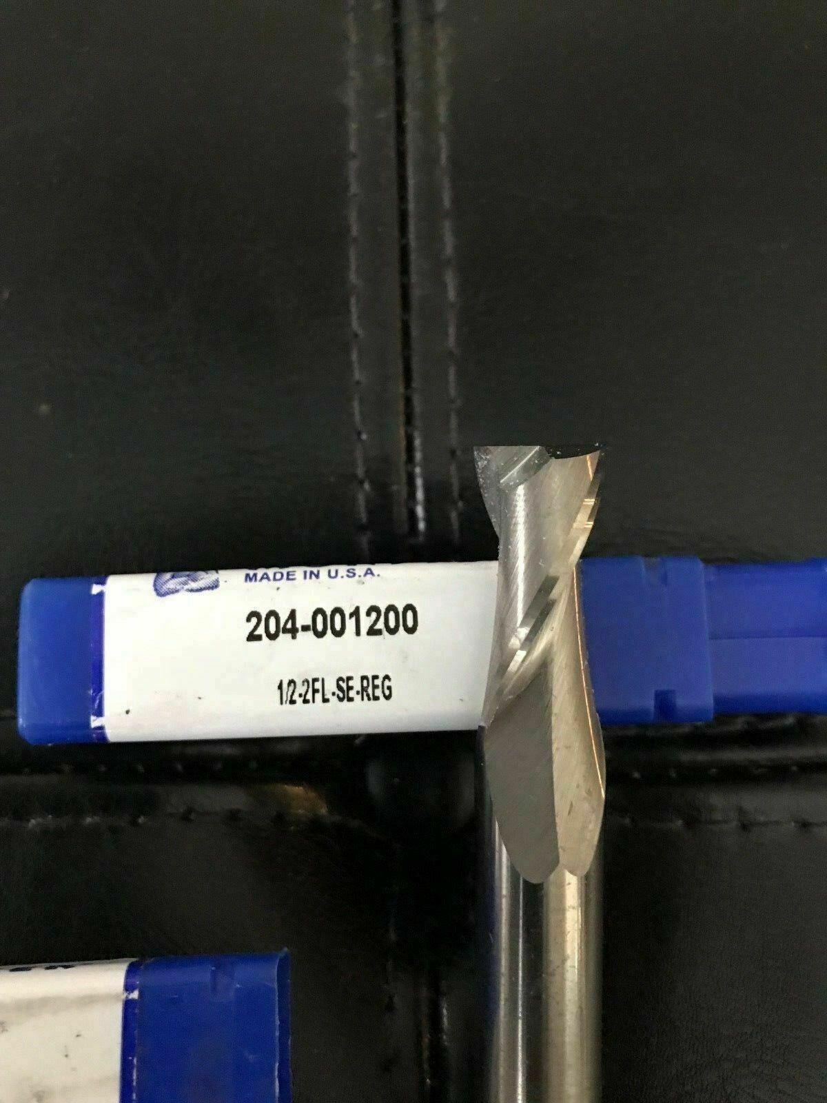 FIVE (5) NEW 1/2 X 1" LOC 2 FLUTE SOLID CARBIDE USA MADE END MILL MONSTER