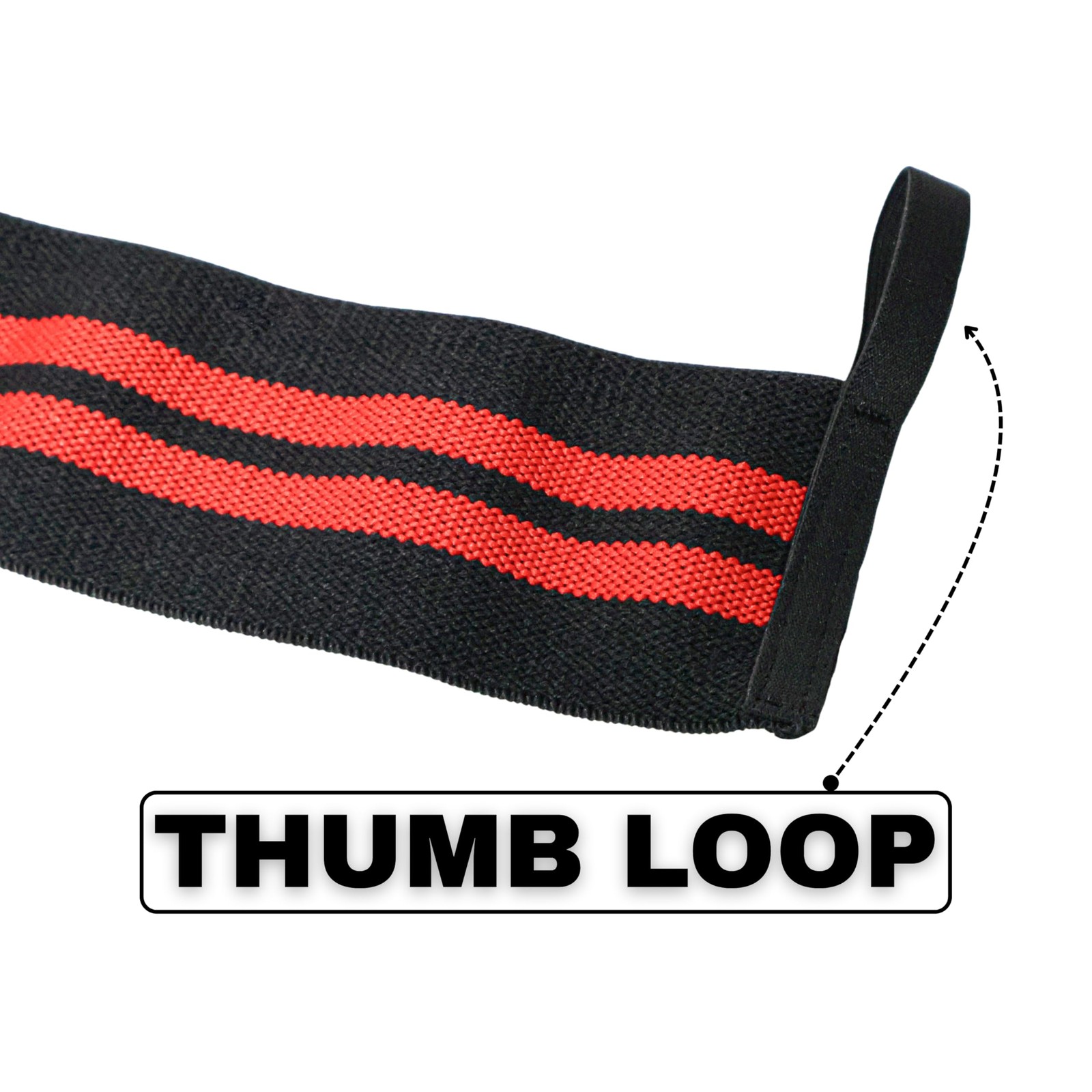 Titan Weightlifting Wrist Wraps, 18 inch Professional, Heavy Duty Thumb Loop,...