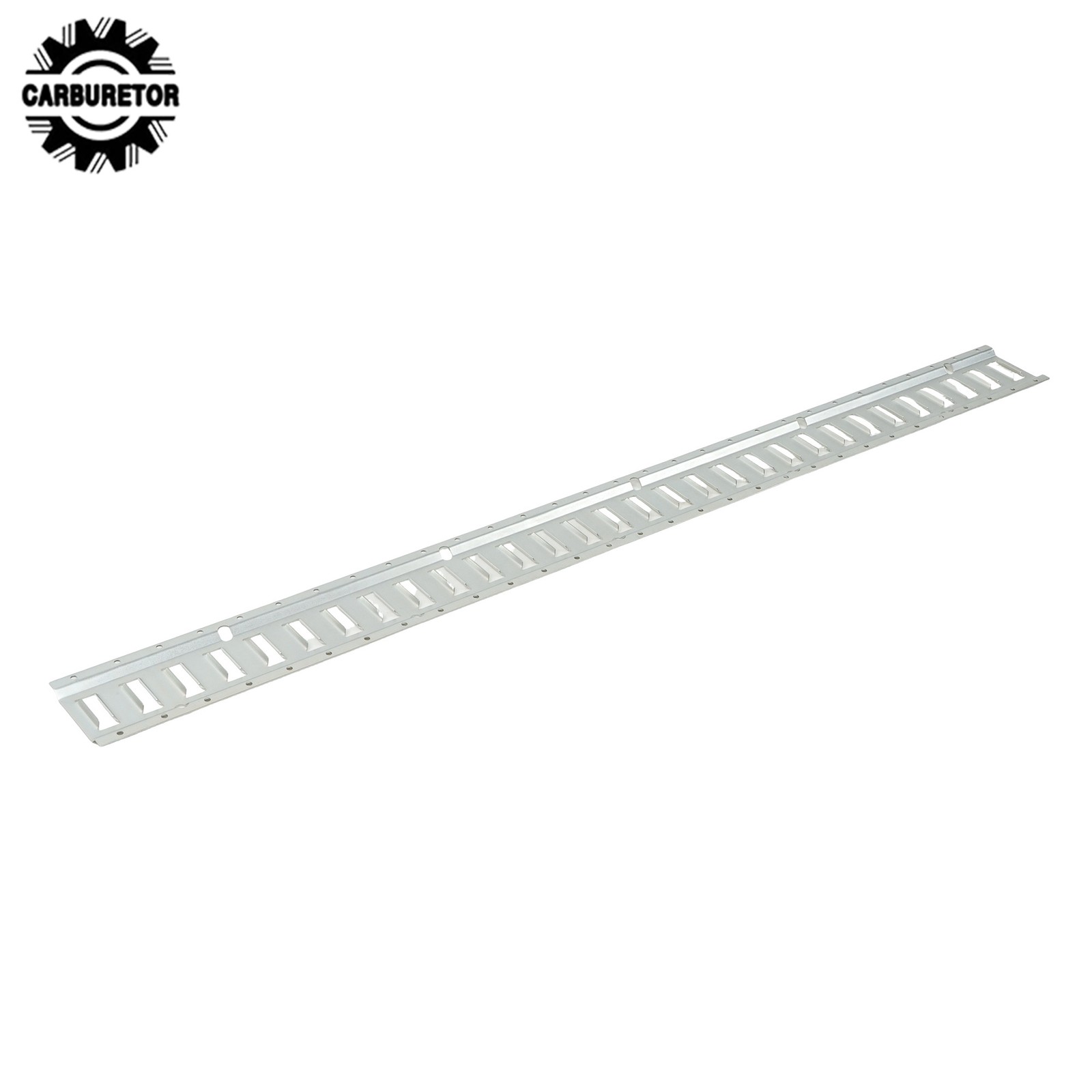 Silver 12 Pack 60" E Track Rail Sections With Mounting Hardware Fit For Garages