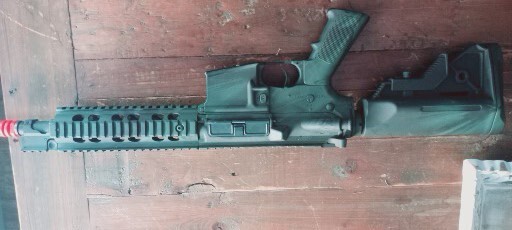 CQB m4 AIRSOFT GUN ELITE FORCE