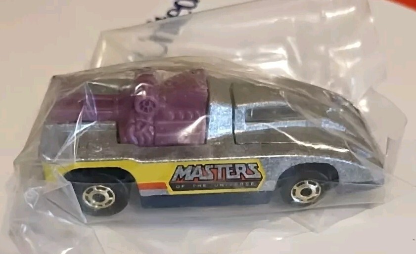 Hot Wheels Cannonade Masters Of The Universe Vintage 1980 HE-MAN Car NEW MOVIE !