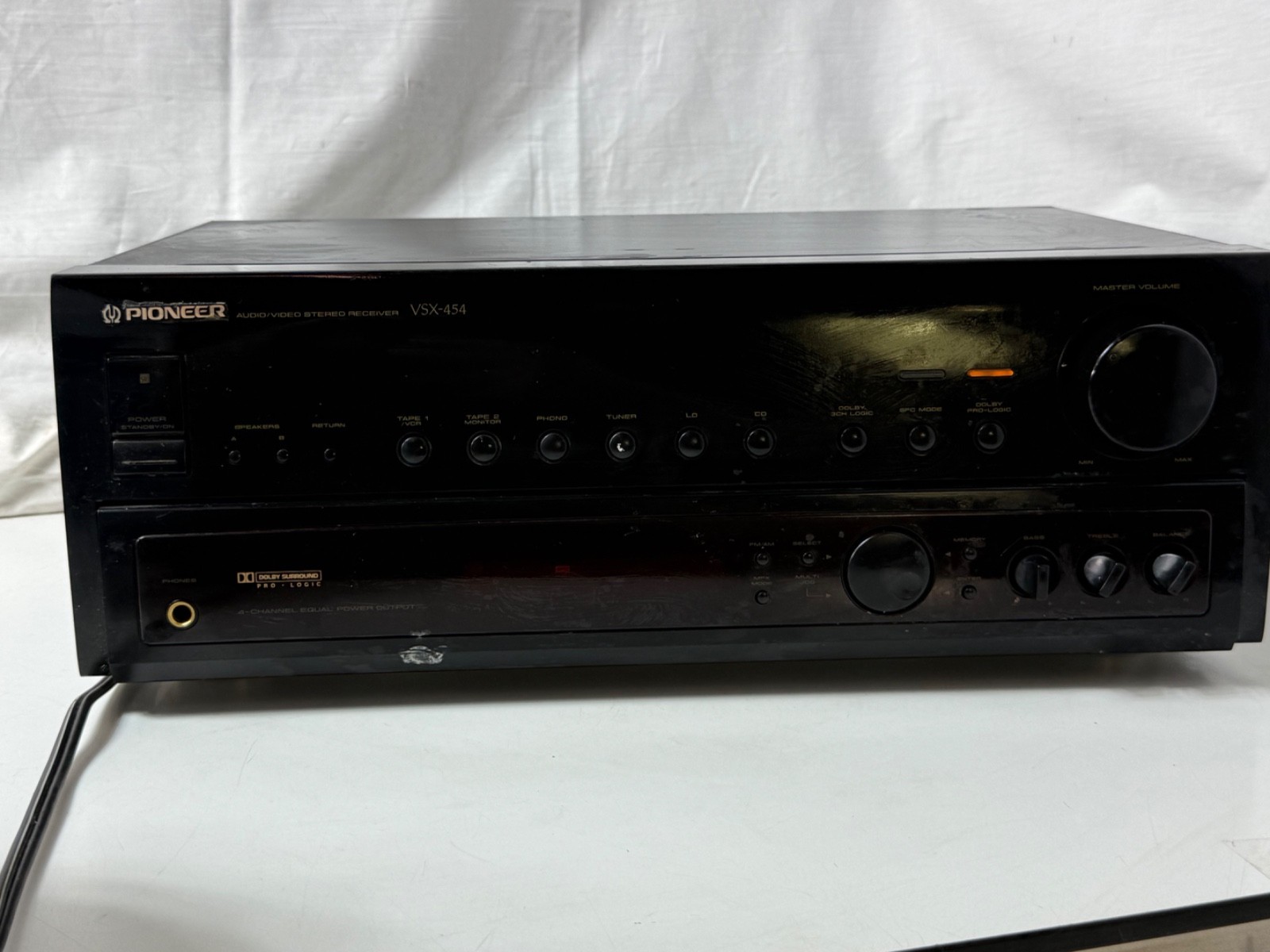 Pioneer VSX-454 Audio Video Stereo Receiver Dolby Pro Logic Vintage 1995